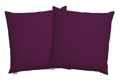 TOM TAILOR HOME Dekokissen »Dove«, unifarben, Kissenhüllen ohne Füllung, 2er Pack