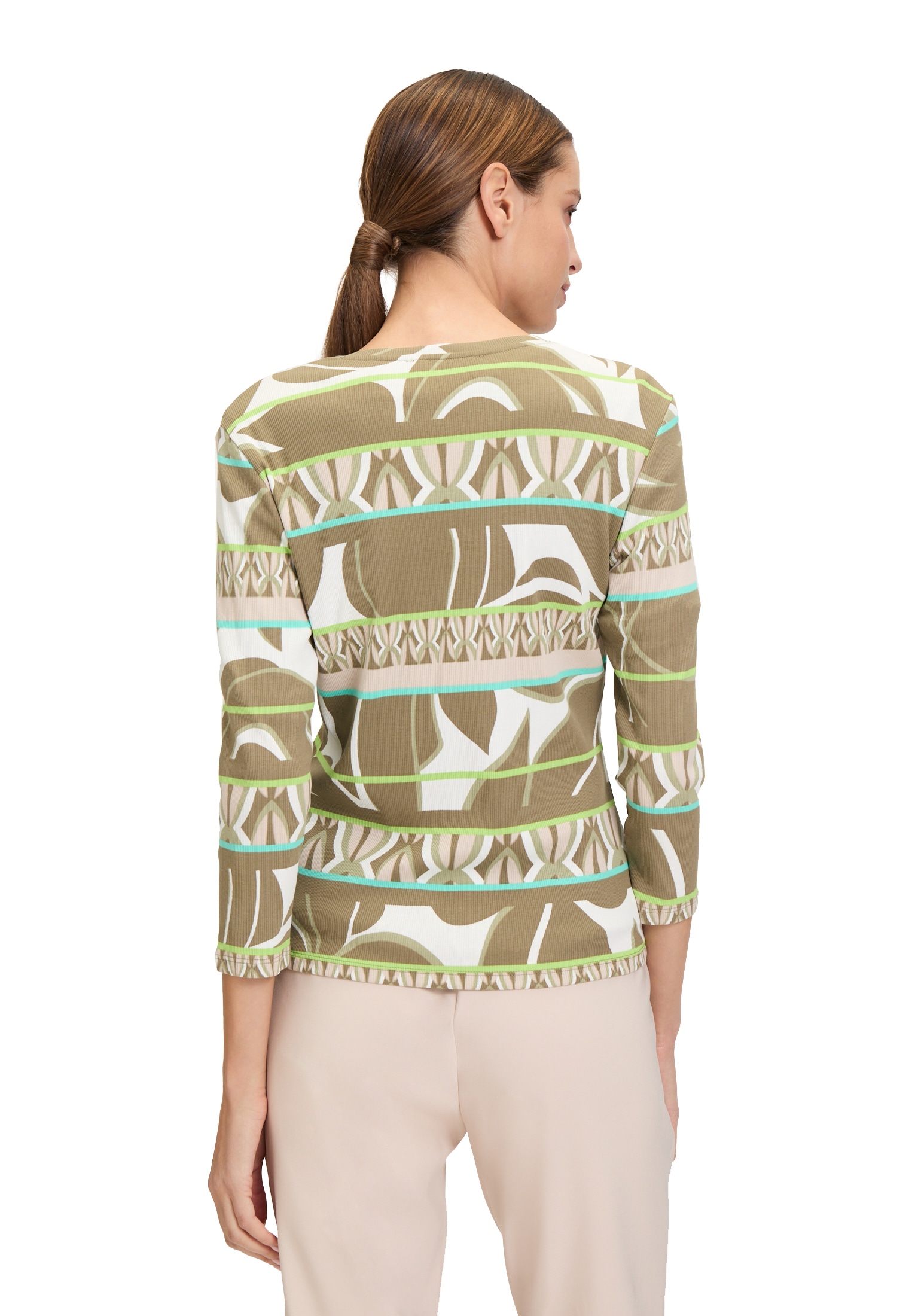 Betty Barclay 3/4-Arm-Shirt »Shirtjacke mit Rippenstruktur«