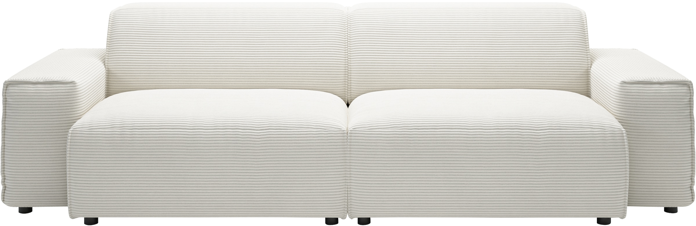 andas Big-Sofa »Glimminge  auch in Breitcord, Feincord + Easy care-Bezug,«, besondere Kedernähte Zierkissen