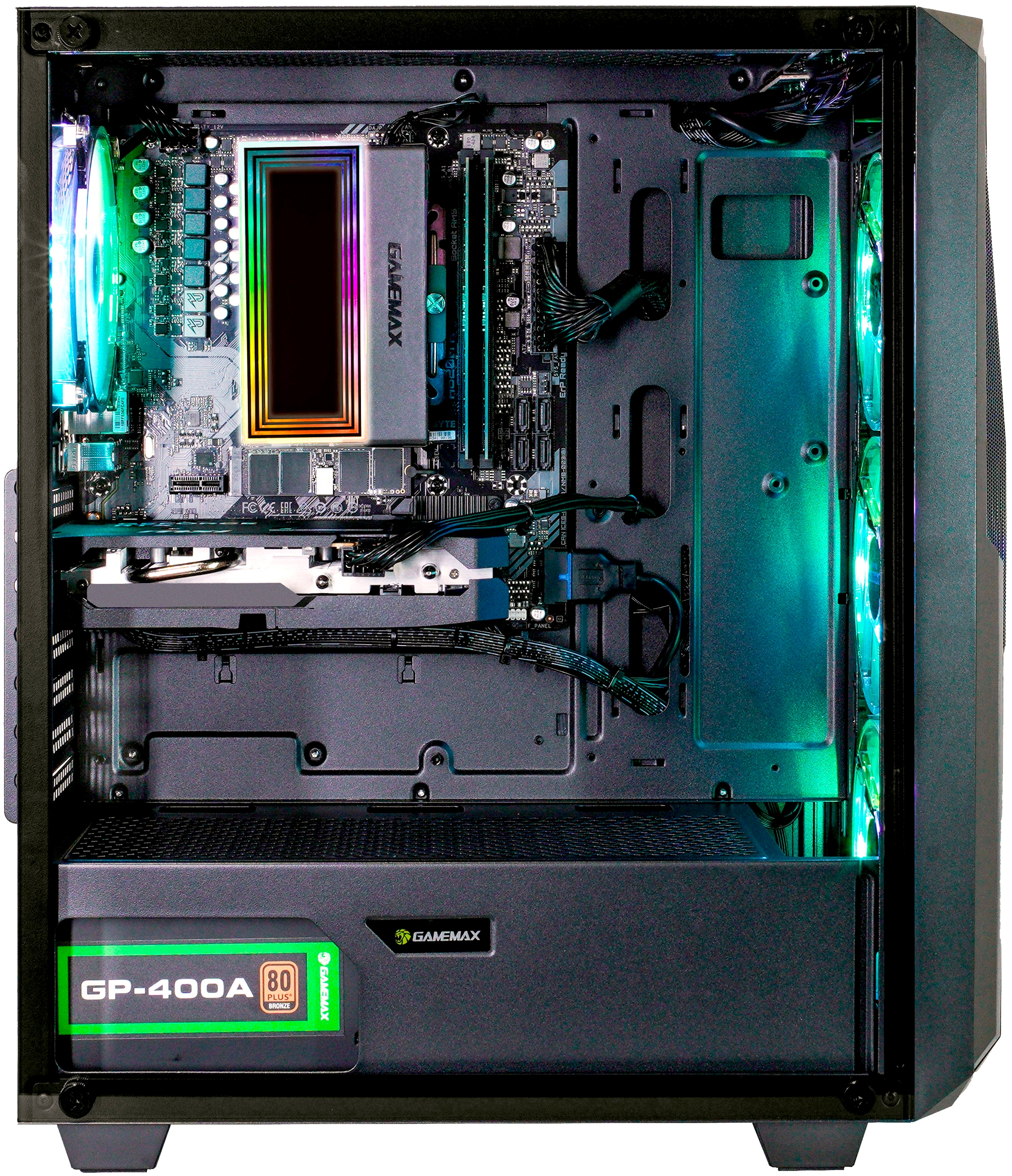 GAMEMAX »Striker 8169 AMD Ryzen 5 7500F 32GB DDR5 1TB SSD RX 9070« Windows 11, DDR5 RAM