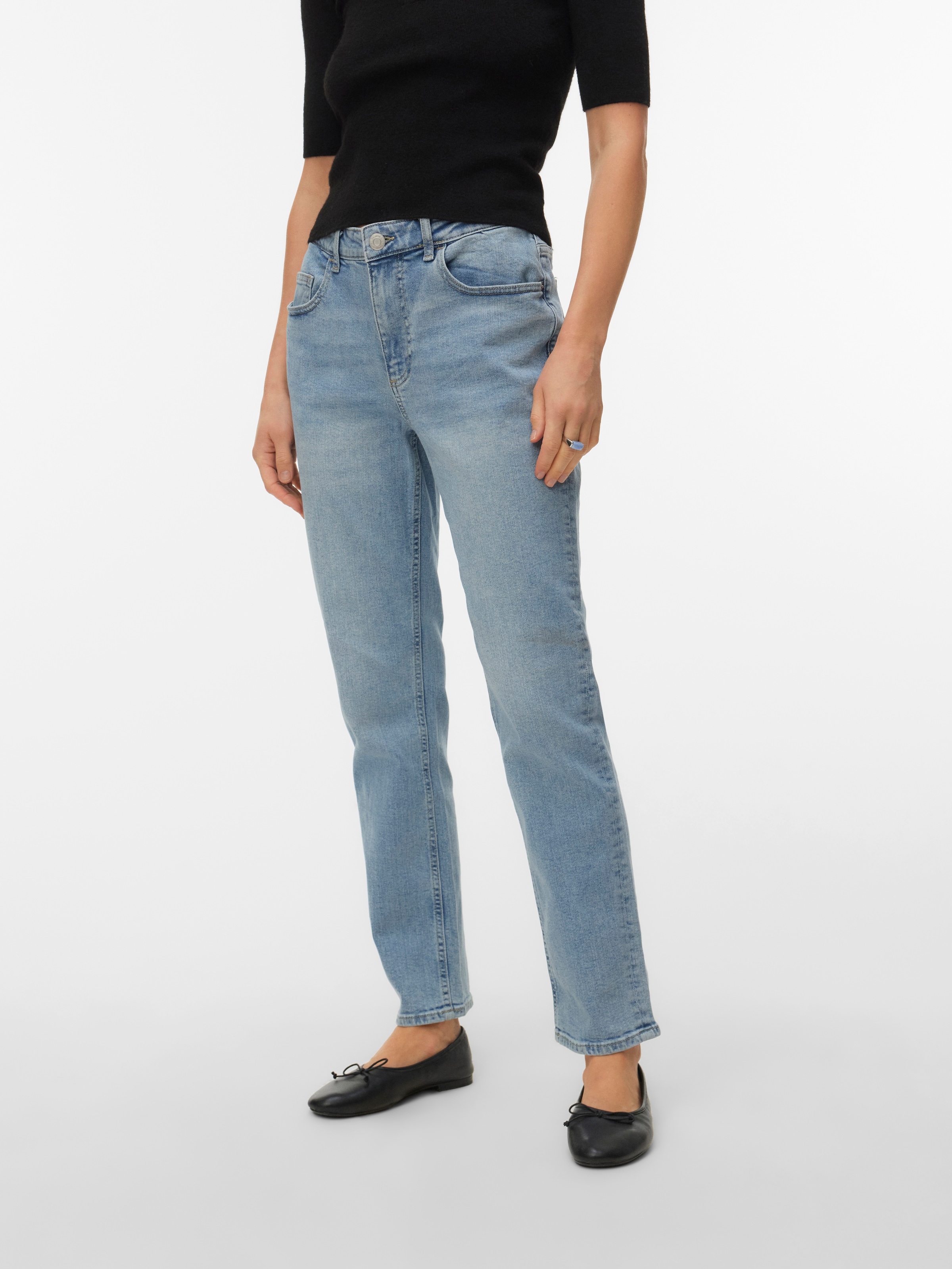 Vero Moda Skinny-fit-Jeans »VMROSIE MR SLIM ANK J NOOS RA3045«