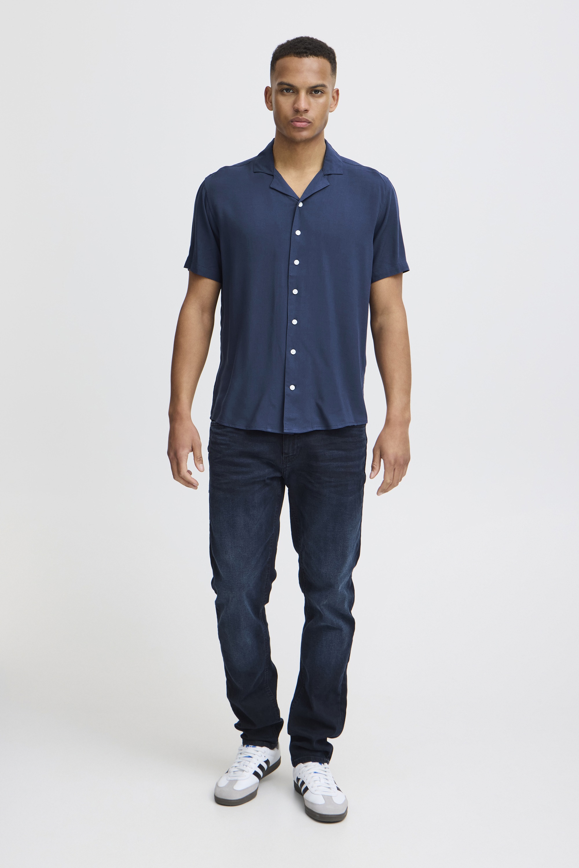 Blend Kurzarmshirt »Kurzarmhemd BHShirt«