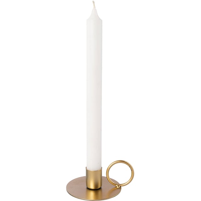 Leonique Kerzenhalter »Stabkerzenhalter Adaliz«, (Set, 4 St.), aus Metall,  mit dekorativem Henkel auf Raten kaufen
