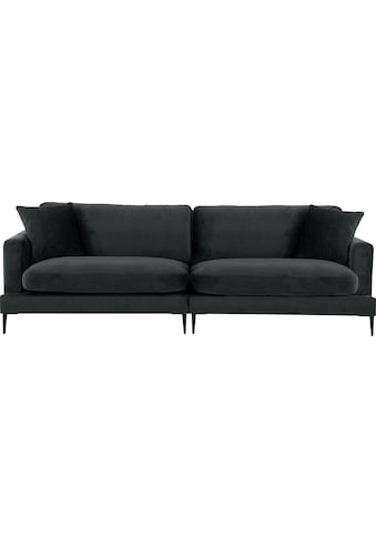 Leonique Big-Sofa »Cozy«, mit losen Kissen und Metallbeinen kaufen