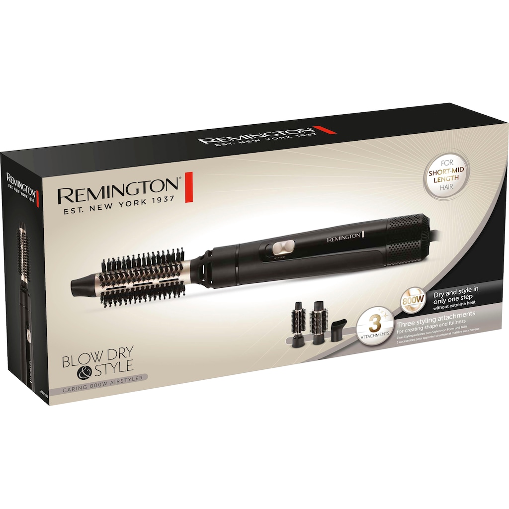 Remington Warmluftbürste »Blow Dry & Style AS7300«, 3 Aufsätze}