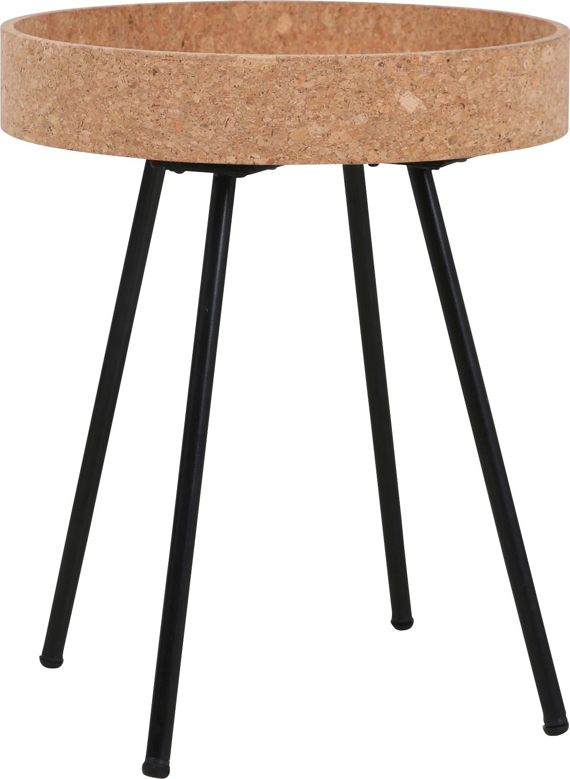 Home affaire Beistelltisch, (Set, 2 St.), Tischplatten aus Kork