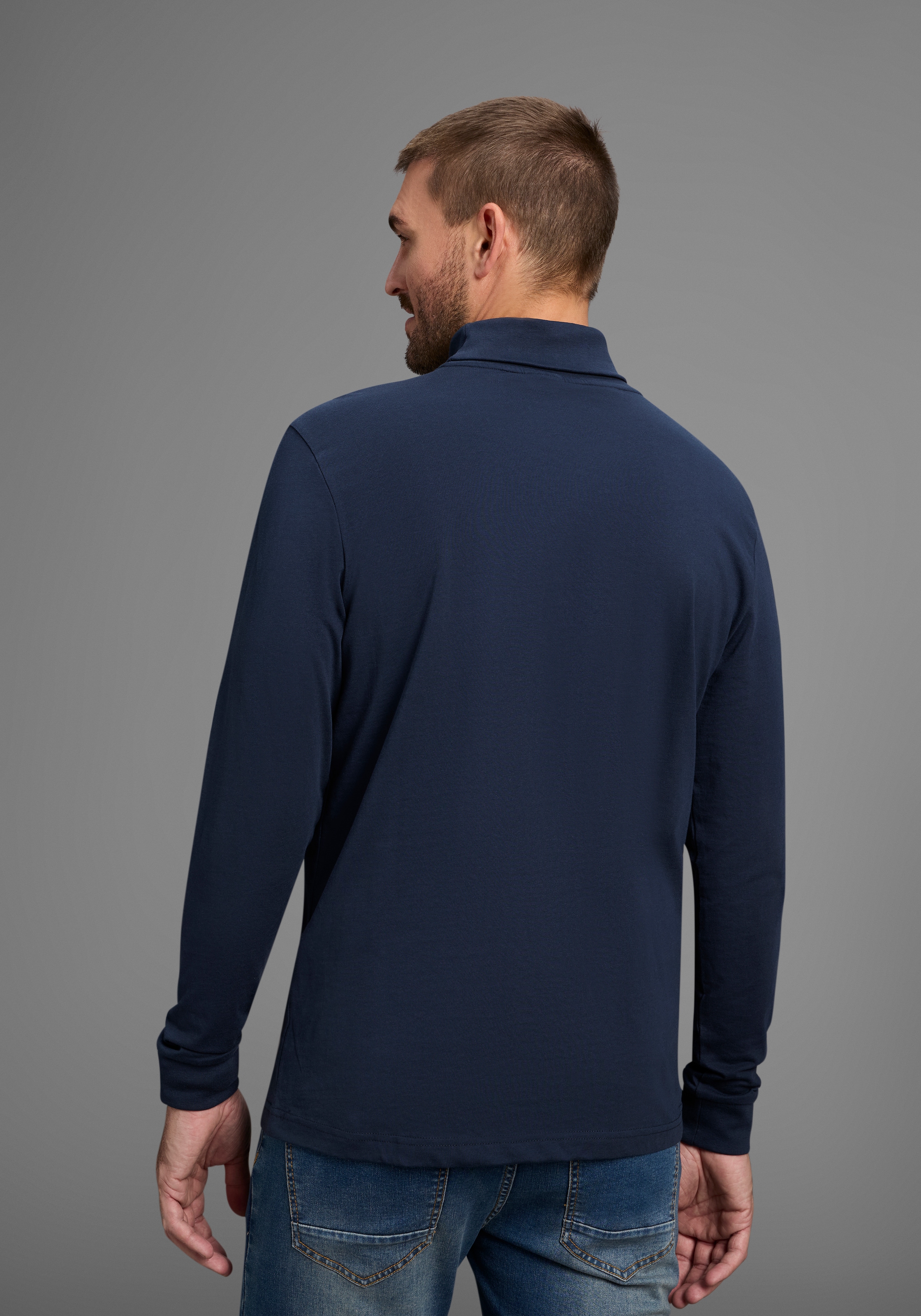 Bruno Banani Rollkragenshirt auch zum Unterziehen