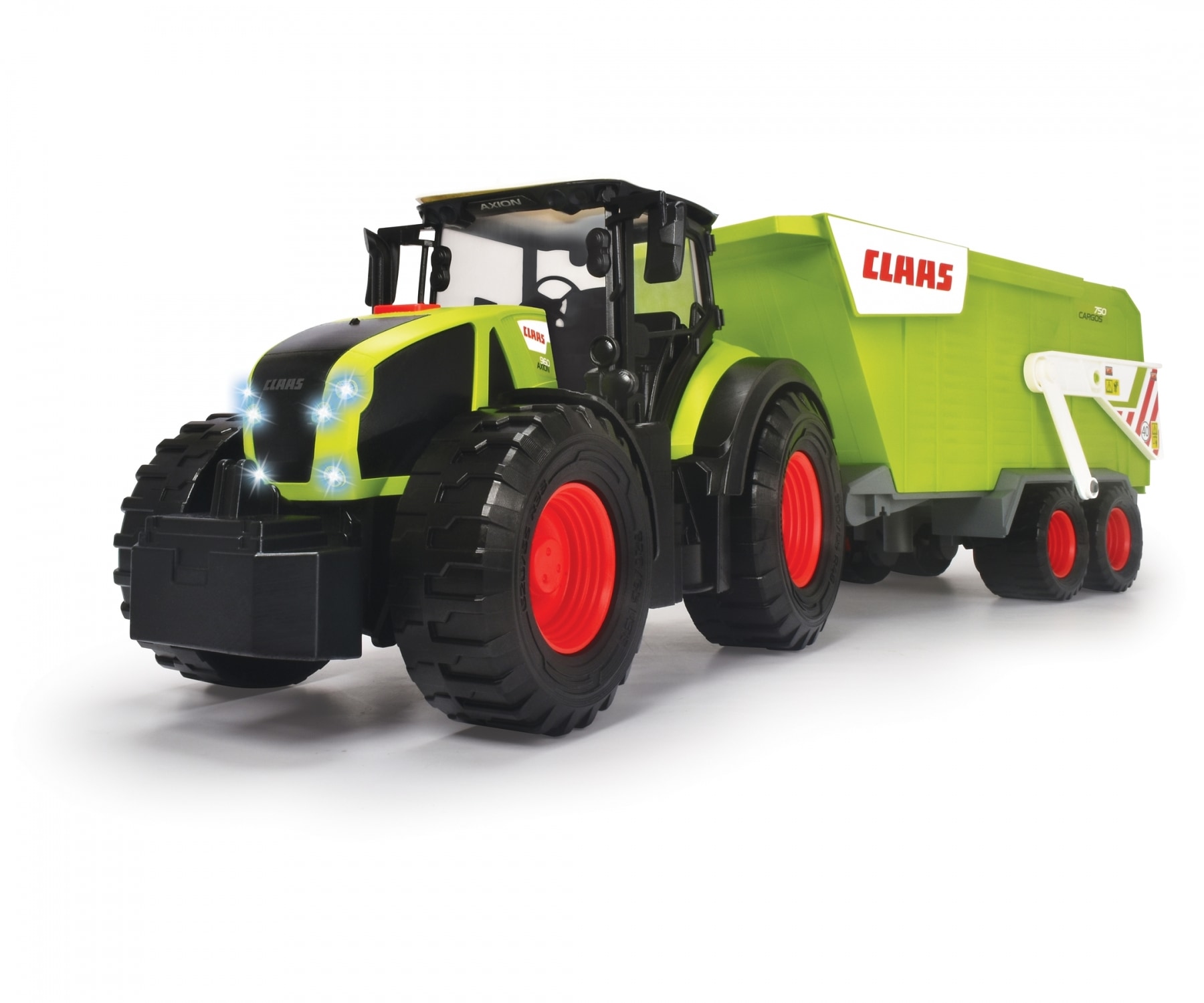 Dickie Toys Spielzeug-Traktor »CLAAS mit Anhänger« mit Licht und Sound