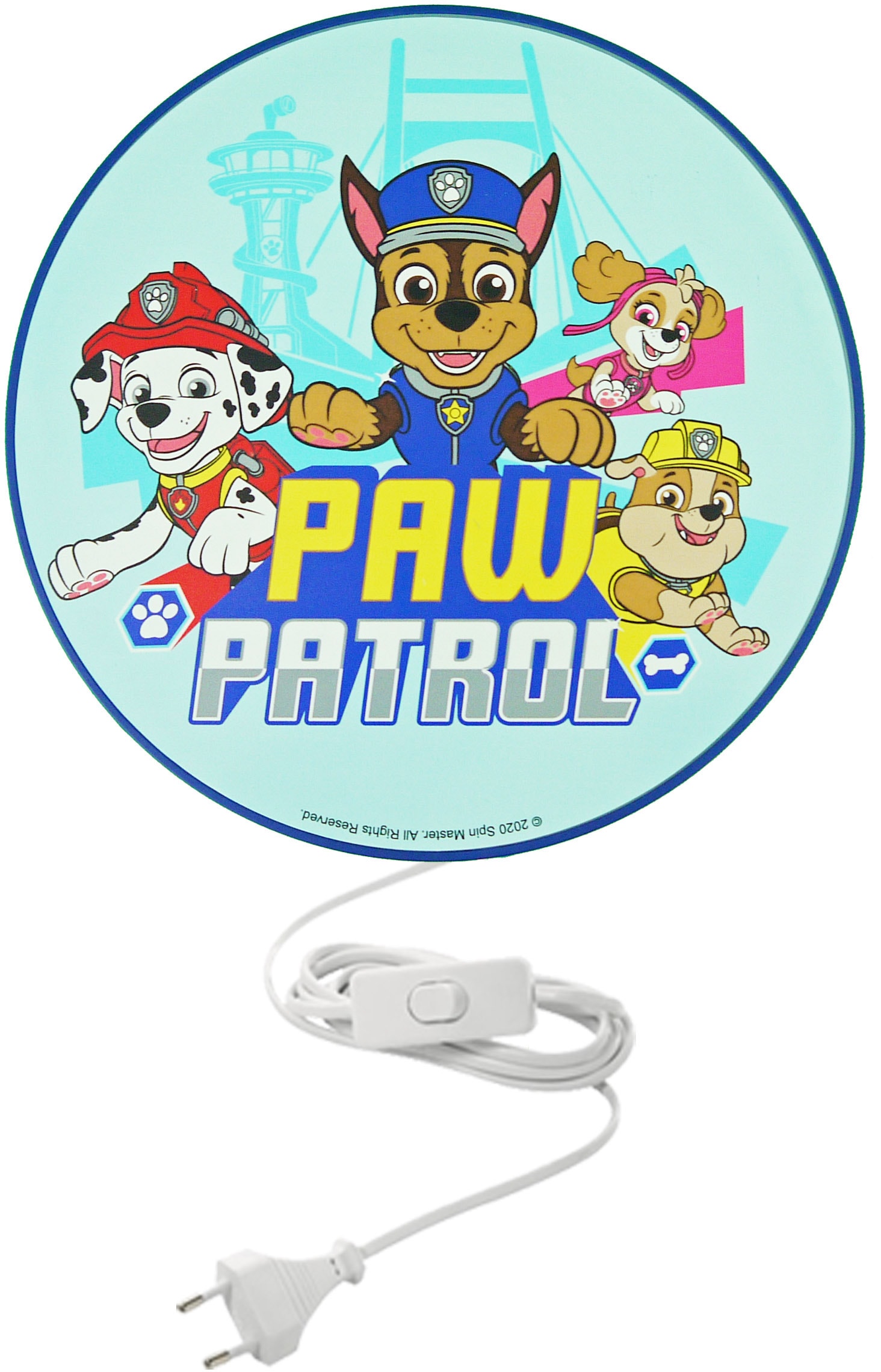 niermann Wandleuchte »Paw Patrol«, 1 flammig-flammig, Wandleuchte Paw Patrol