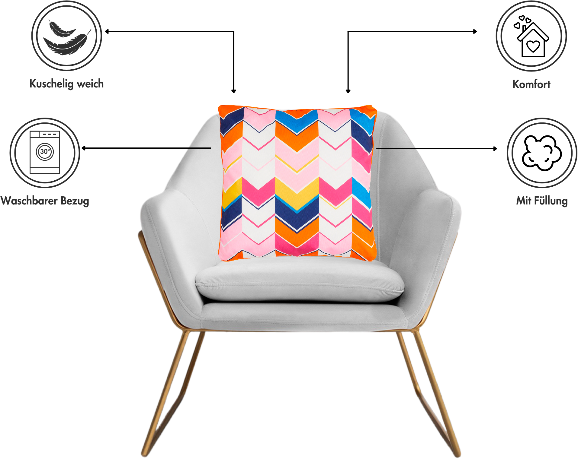 Andiamo Dekokissen »Helia«