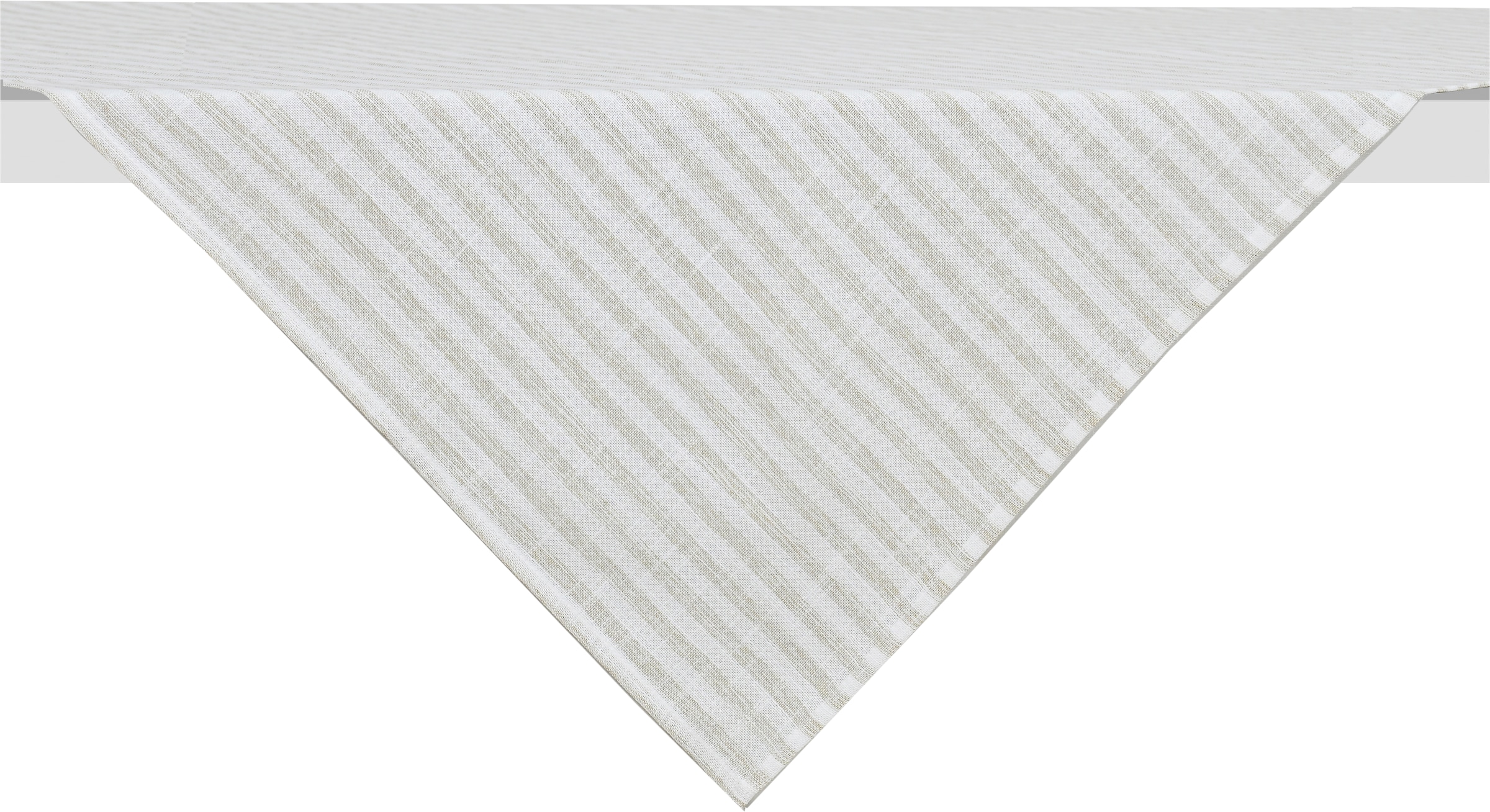OTTO home Tischdecke "Marric" halbtransparente Tischdecke, Leinenoptik mit Streifen