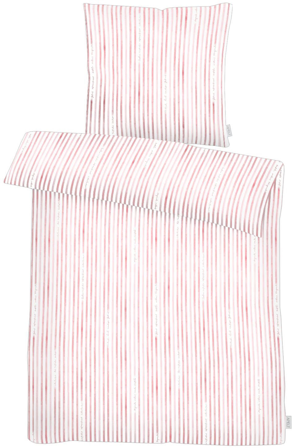 APELT Bettwäsche »Sky Gots« 2 Stk. Bio-Baumwolle, Pflegeliecht