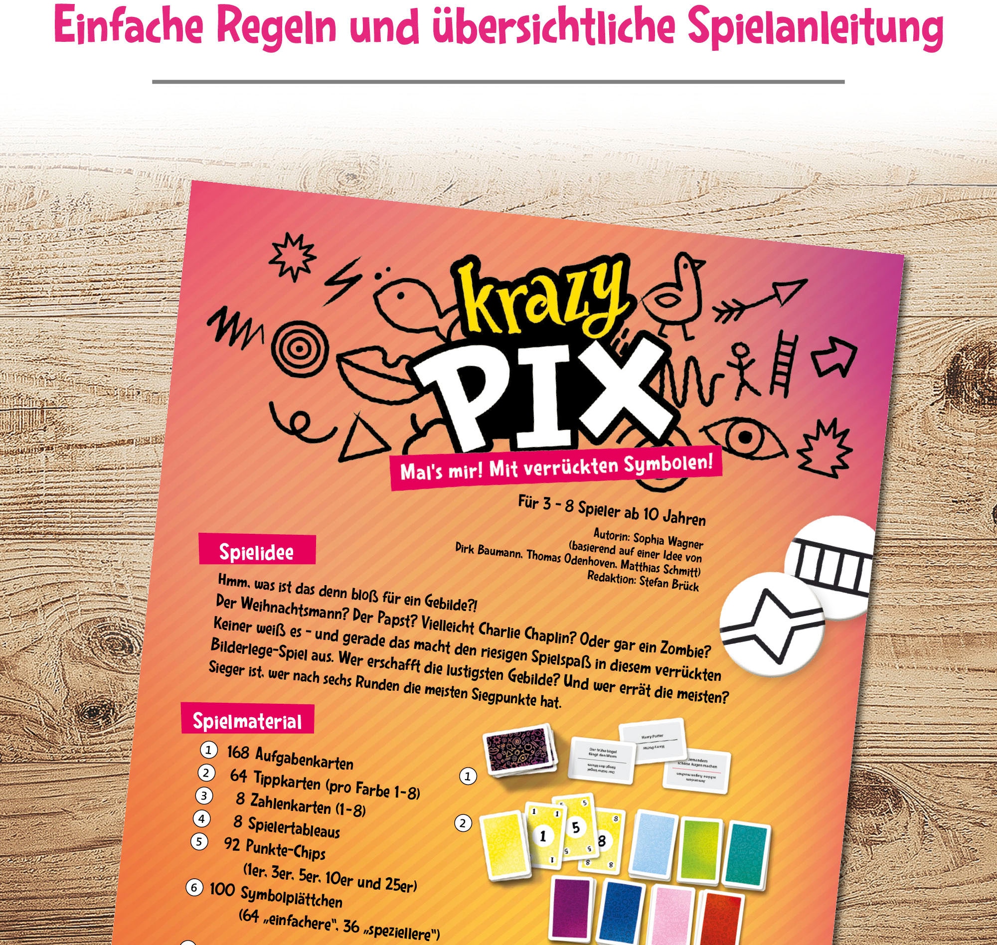 Ravensburger Spiel »Krazy Pix«, Made in Europe, FSC® - schützt Wald - weltweit