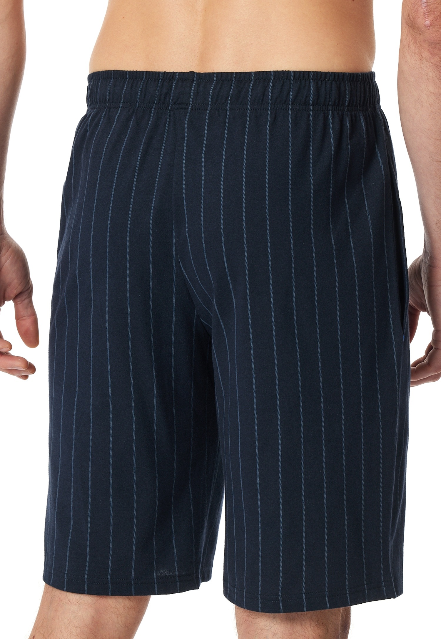 Schiesser Pyjamahose »Mix + Relax«, Baumwolle, seitliche Taschen, Bindekordel