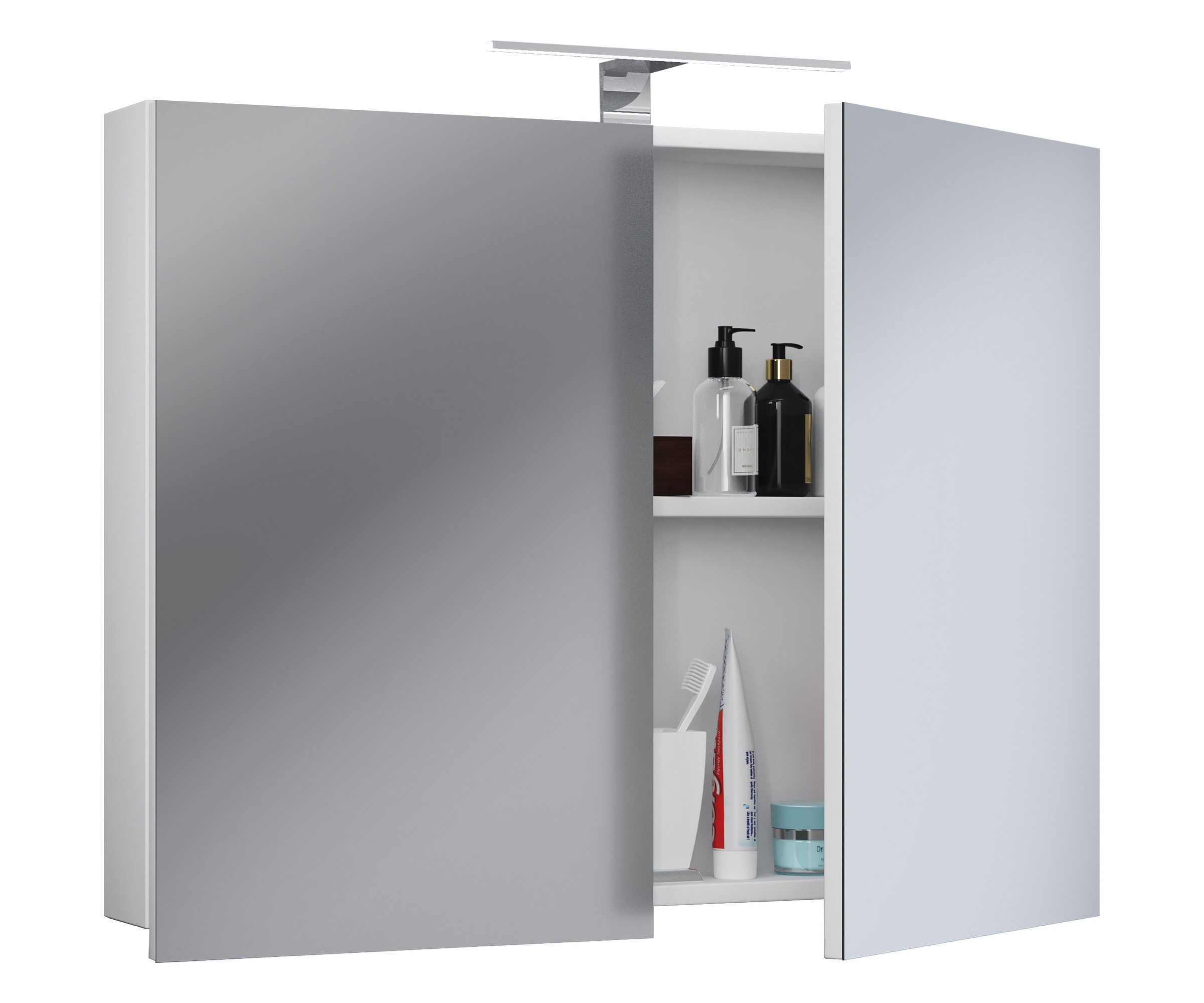 VCM Badspiegel »Spiegelschrank Spiegel Badezimmer Badinos 59x60 cm«