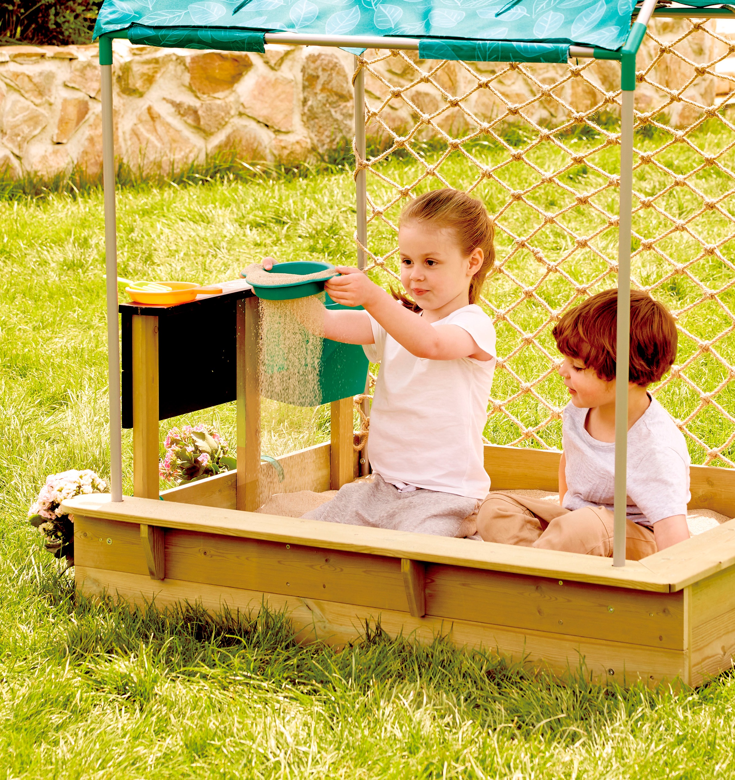 Hape Sandkasten »All-in-One«, (Set)