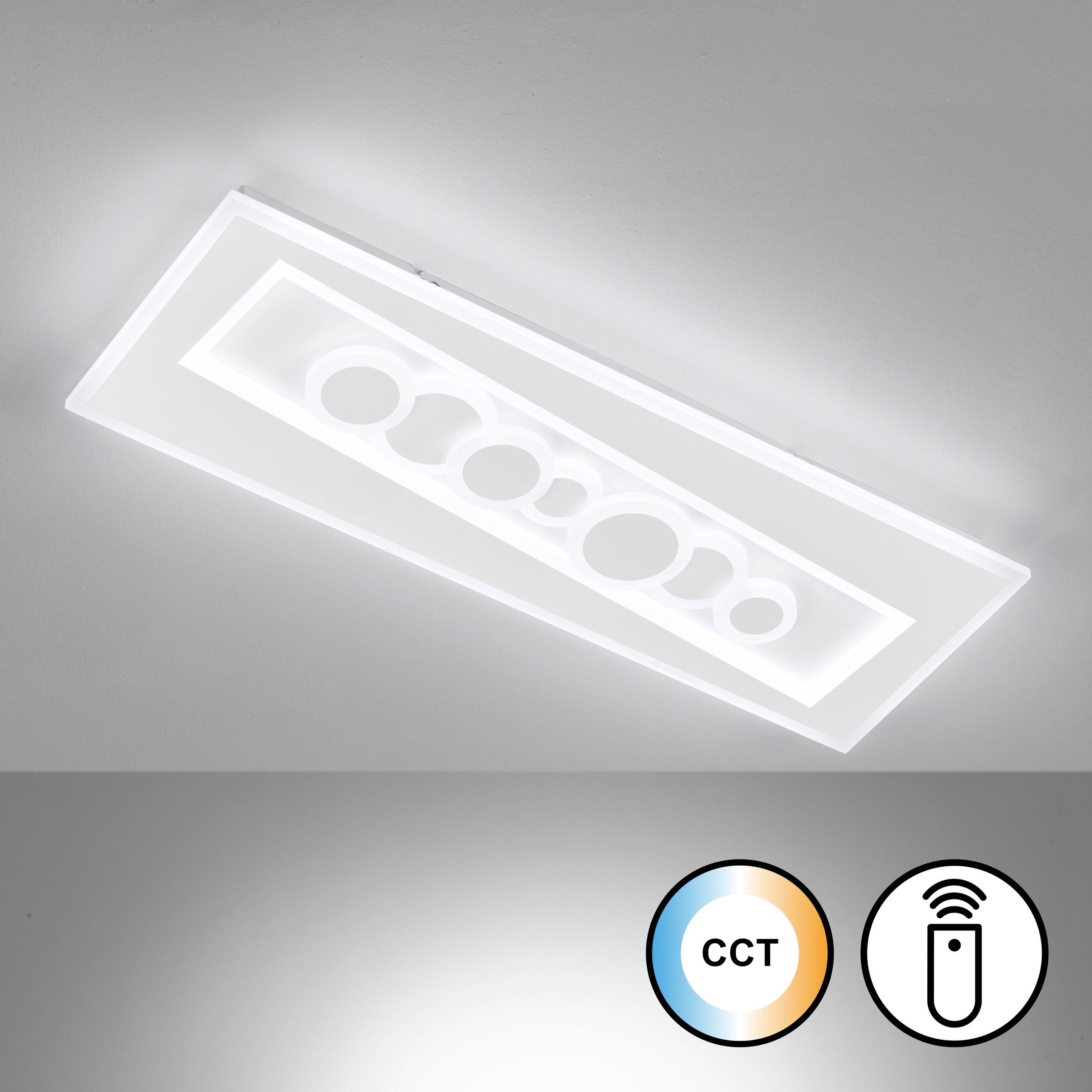 FISCHER & HONSEL Deckenleuchte »Ratio« LED-Modul 1 Stk. langlebige LED, dimmbar
