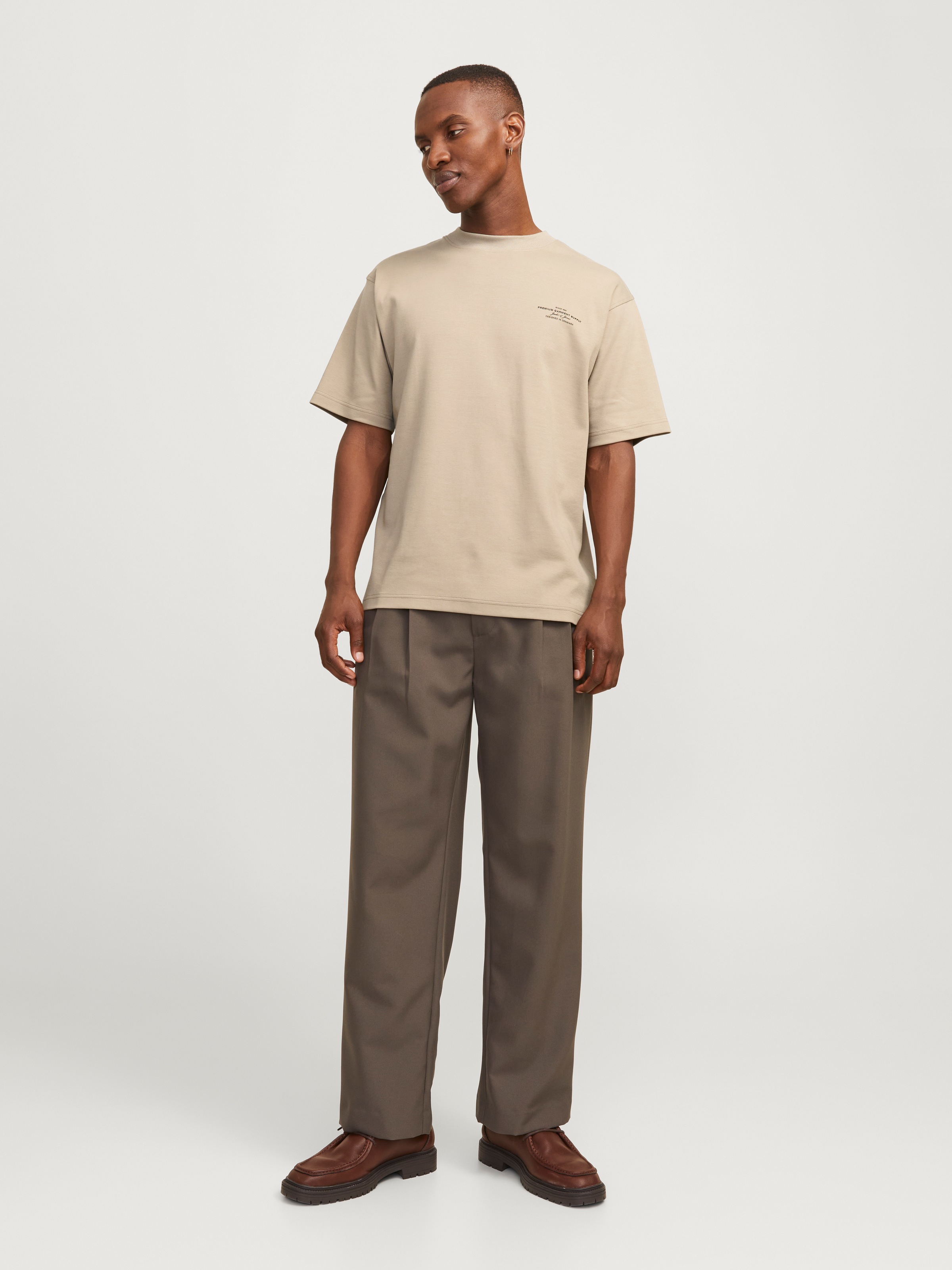 Jack & Jones Rundhalsshirt »JPRBLACHAD BRANDING SS CREW NECK TEE SN«