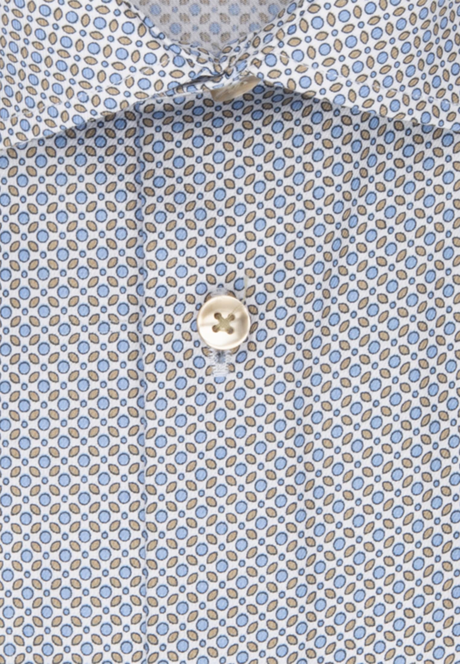 seidensticker Businesshemd »Comfort«, Comfort Langarm Kentkragen Druck