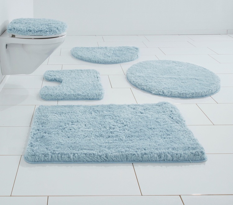 Badematte »Micro exclusiv«, Höhe 55 mm, rutschhemmend beschichtet,...