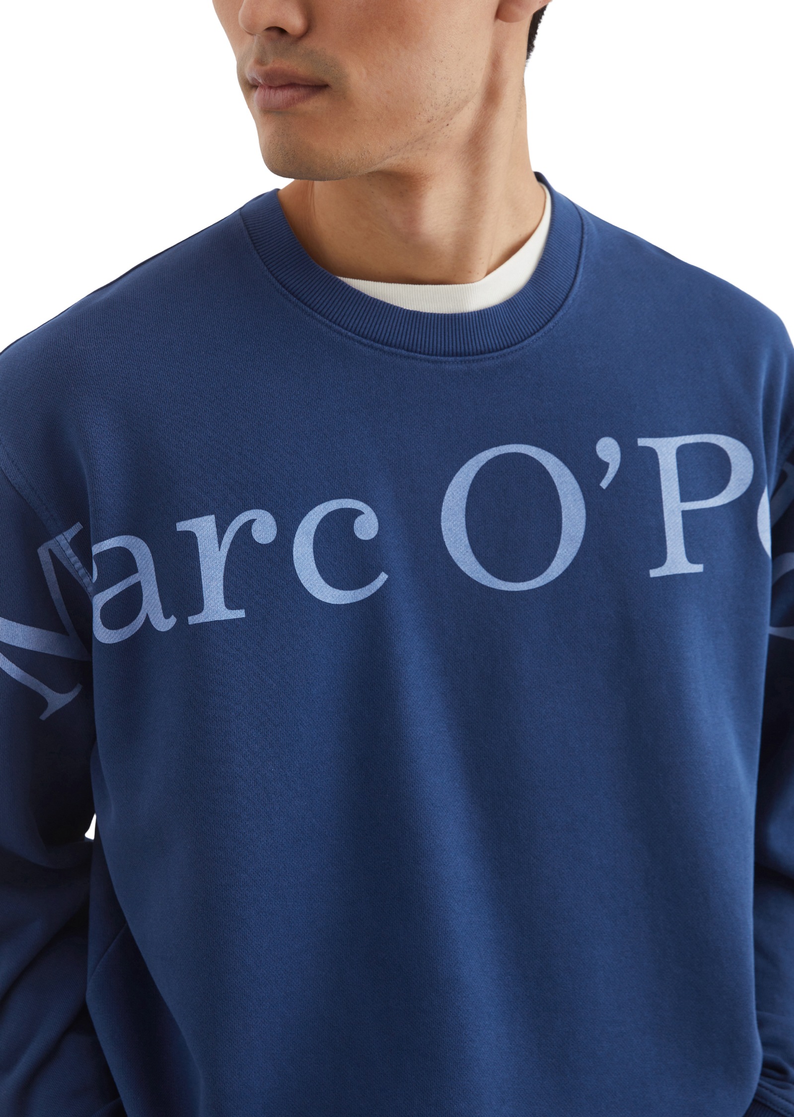 Marc O'Polo Sweatshirt, großen Logoprint auf der Brust
