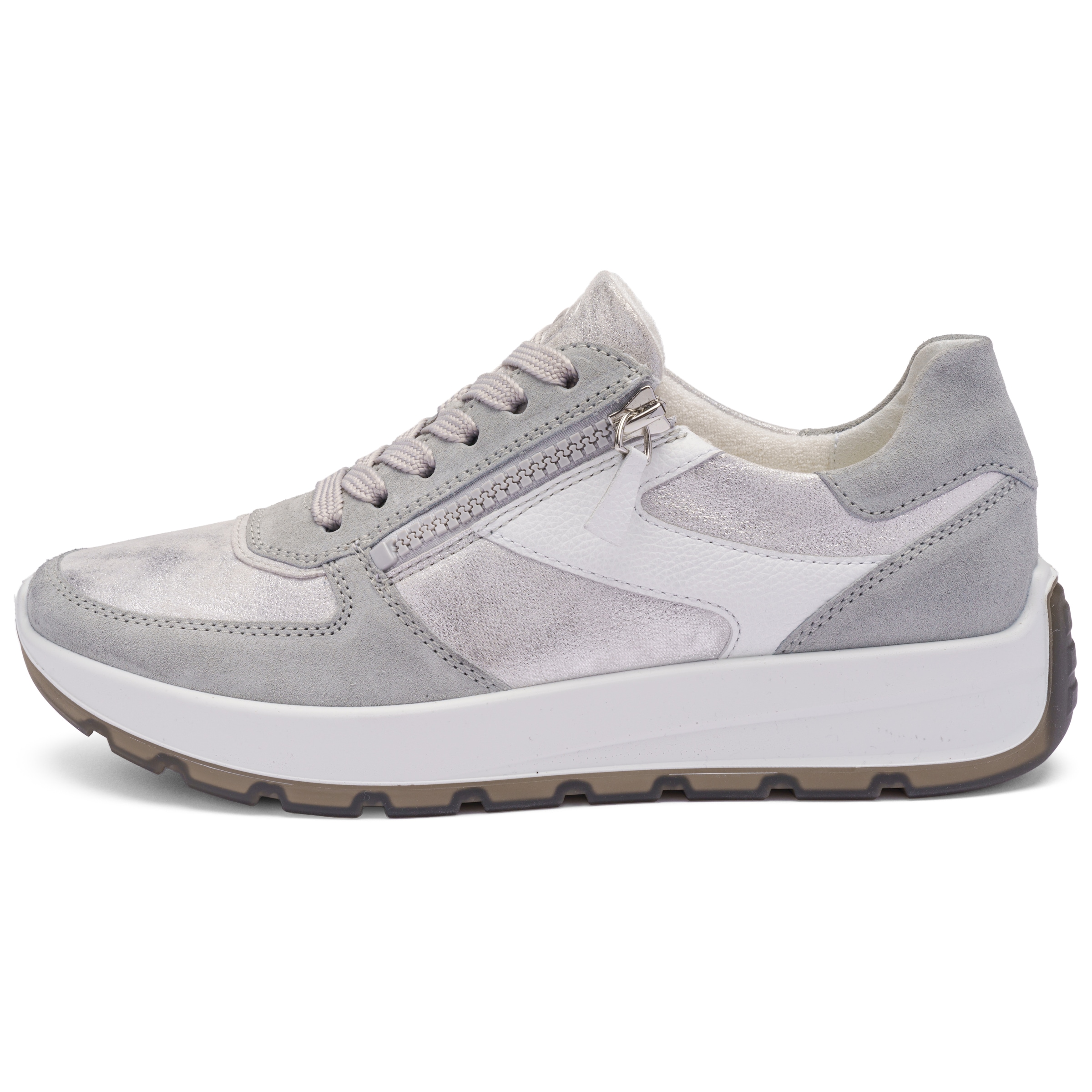 Ara Plateausneaker »NEW YORK«  Plateau, Freizeitschuh, Halbschuh, Schnürer, Kontrastbesätze, H-Weite