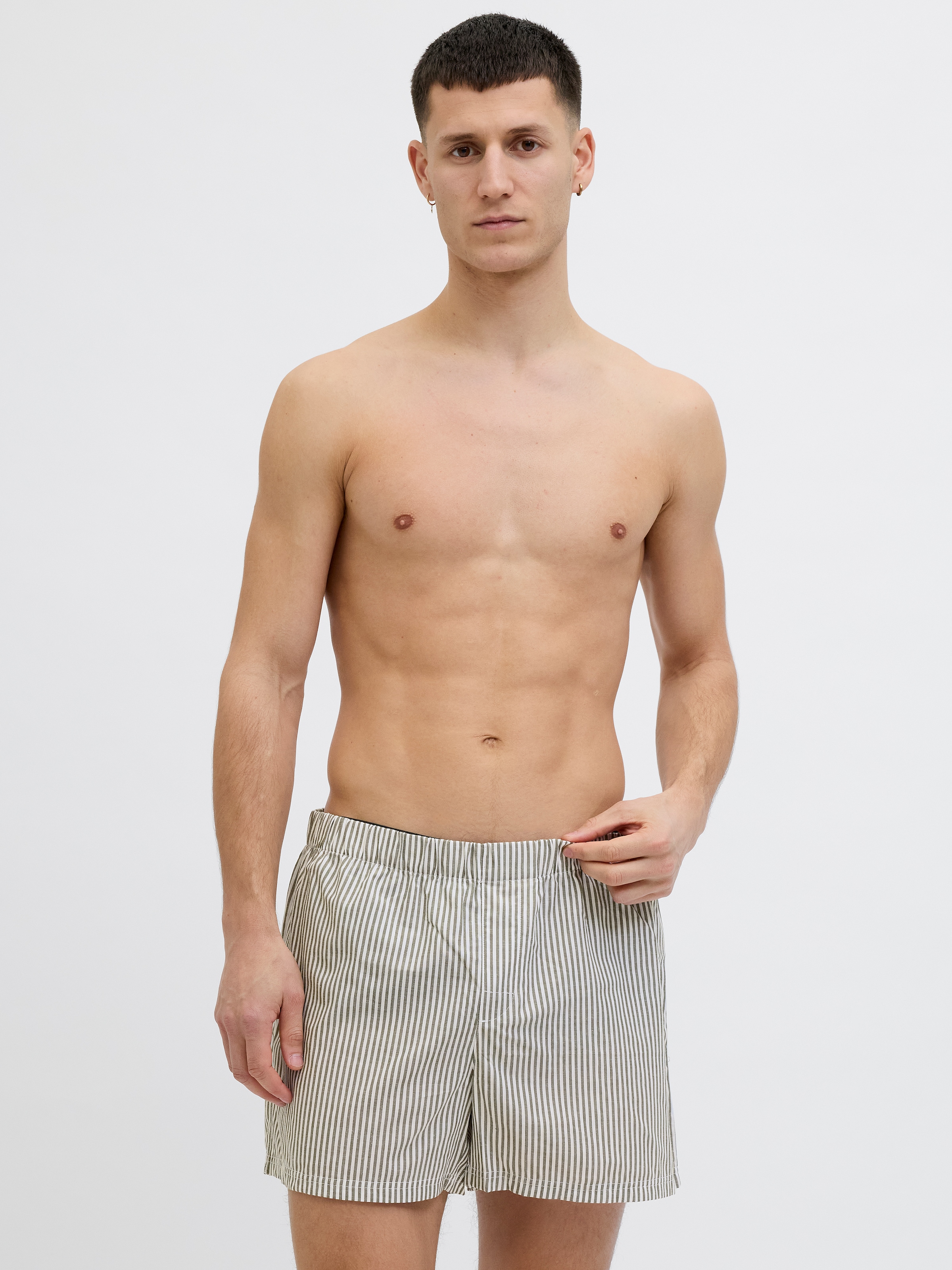 Jack & Jones Boxershorts »JACMILANO WOVEN BOXERS 5 PACK NOOS« Packung, 5 Stk. tlg.,
