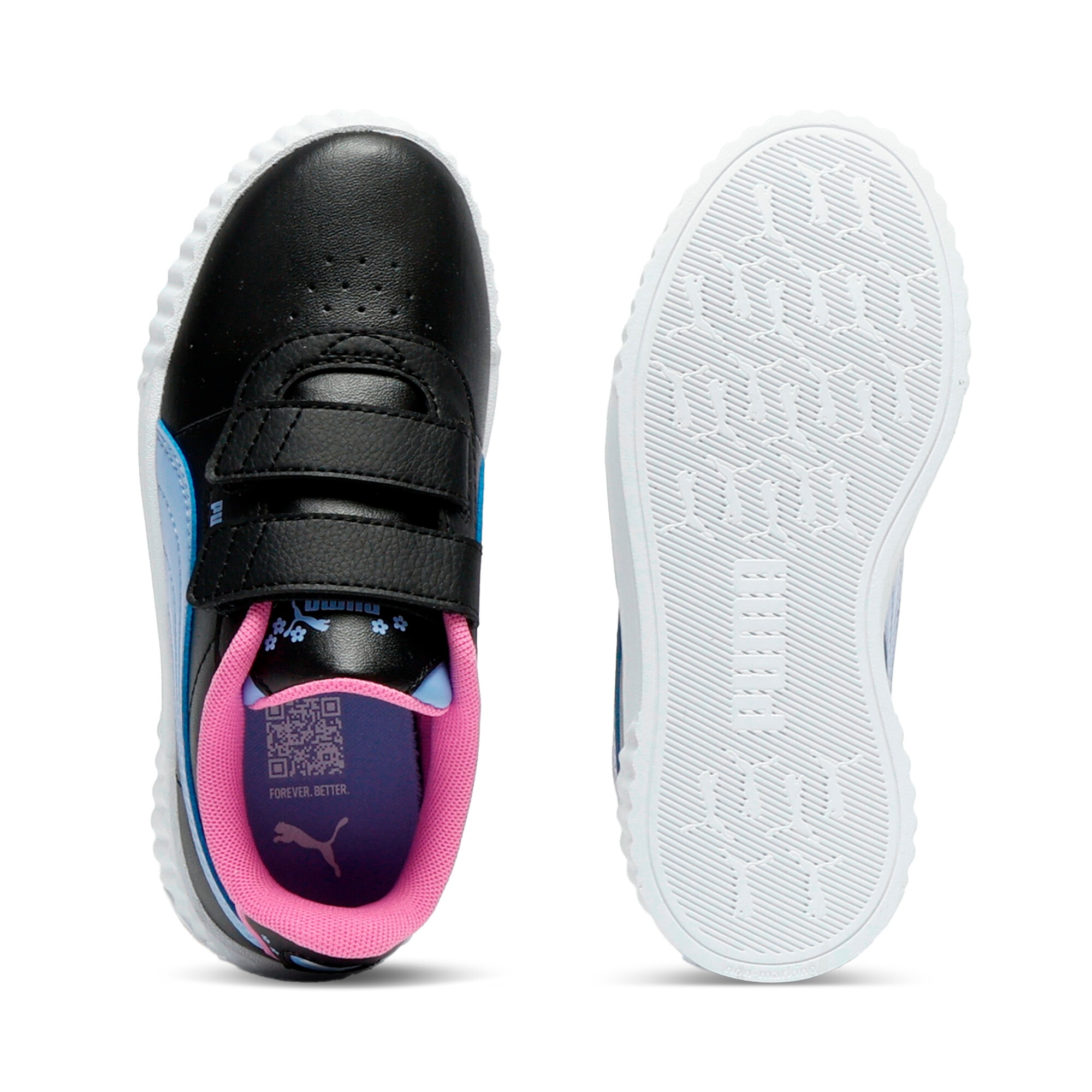 PUMA Sneaker »CARINA 3.0 JELLY HEAVEN V PS«  mit Klettverschluss, profilierte Gummilaufsohle, aus Synthetik