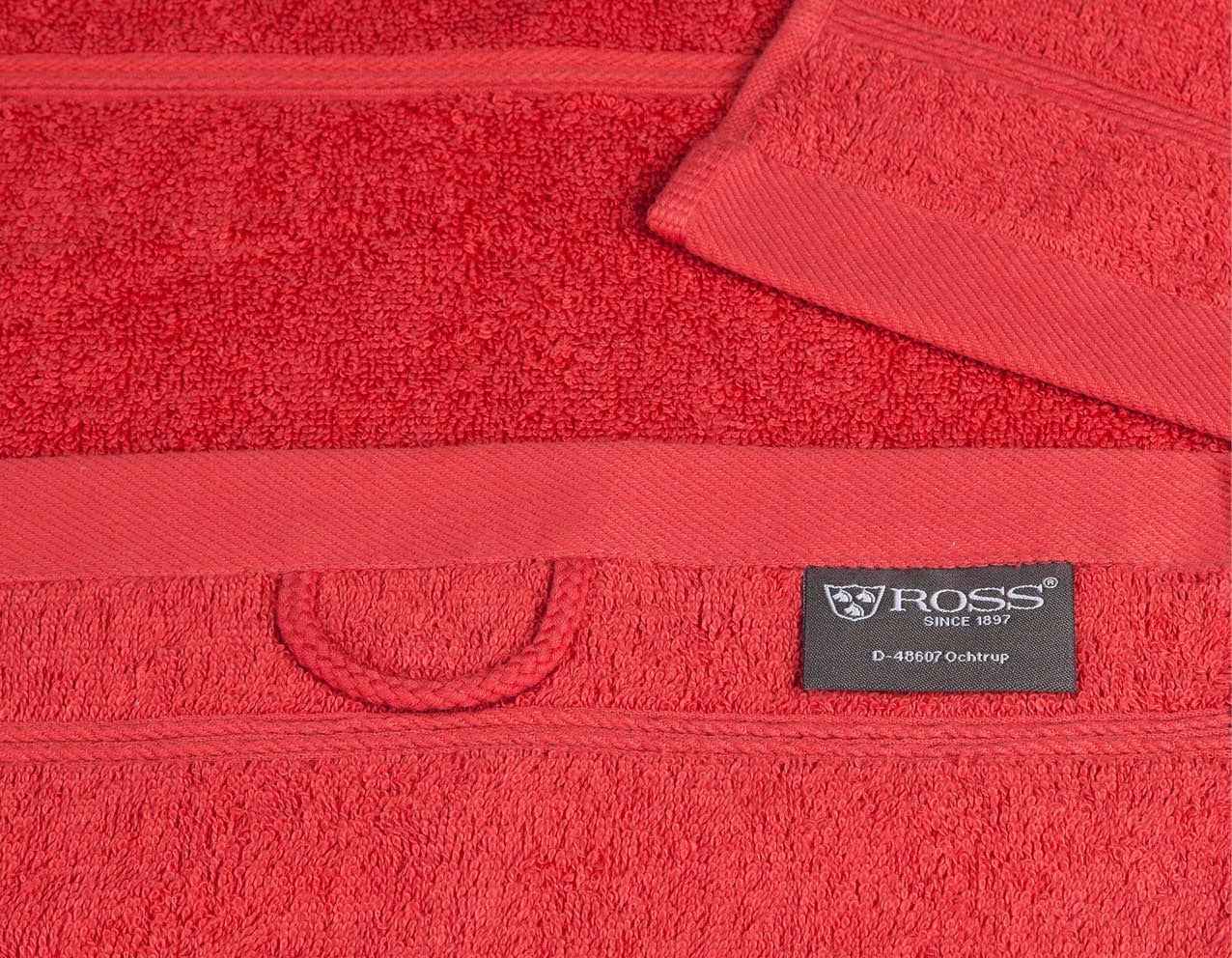 ROSS Handtücher »Rubin«, (Packung, 2 St.), 100% Baumwolle