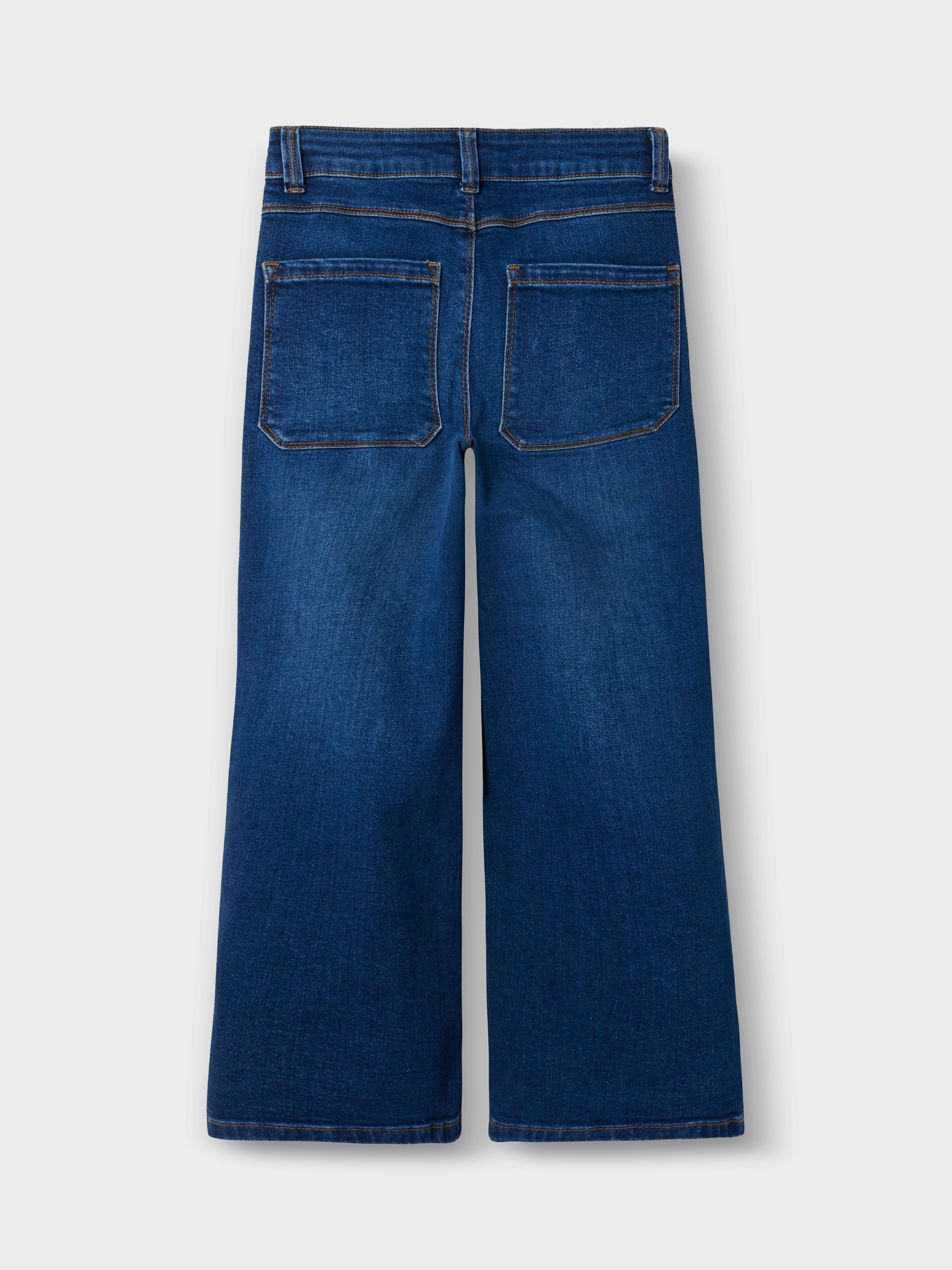 Name It Weite Jeans »NKFPOLLY X-WIDE JEANS 3057-FR NOOS« Baumwollmischung, Wide Fit an den Beinen, leichter Used Look