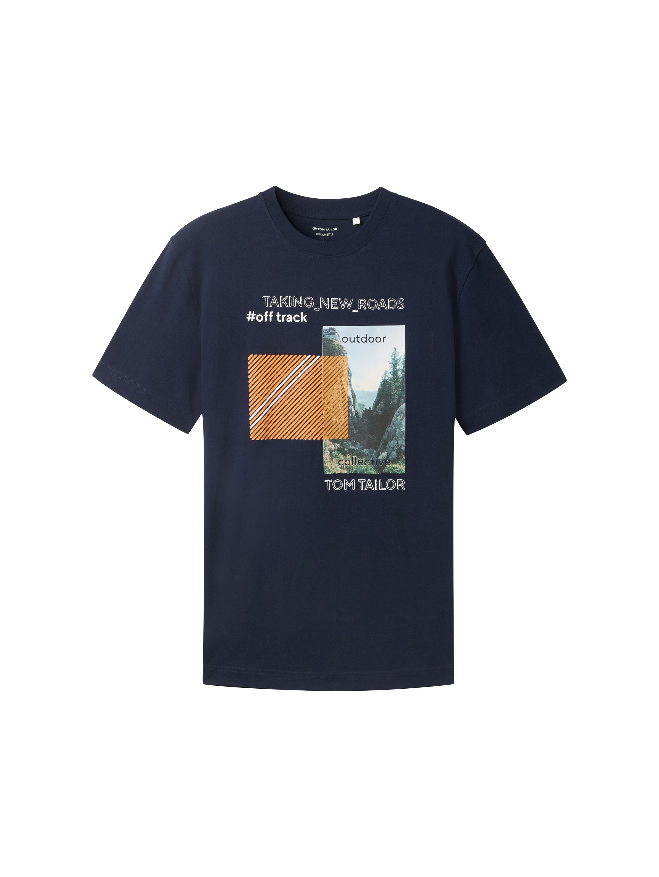 TOM TAILOR Print-Shirt, mit Frontprint