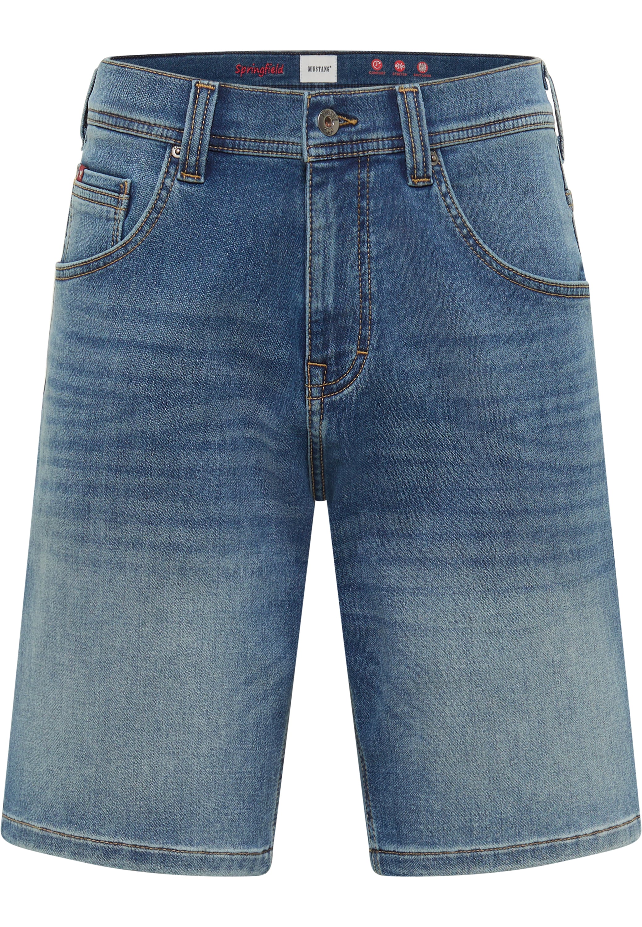 MUSTANG Slim-fit-Jeans »Herren Style Springfield Shorts«