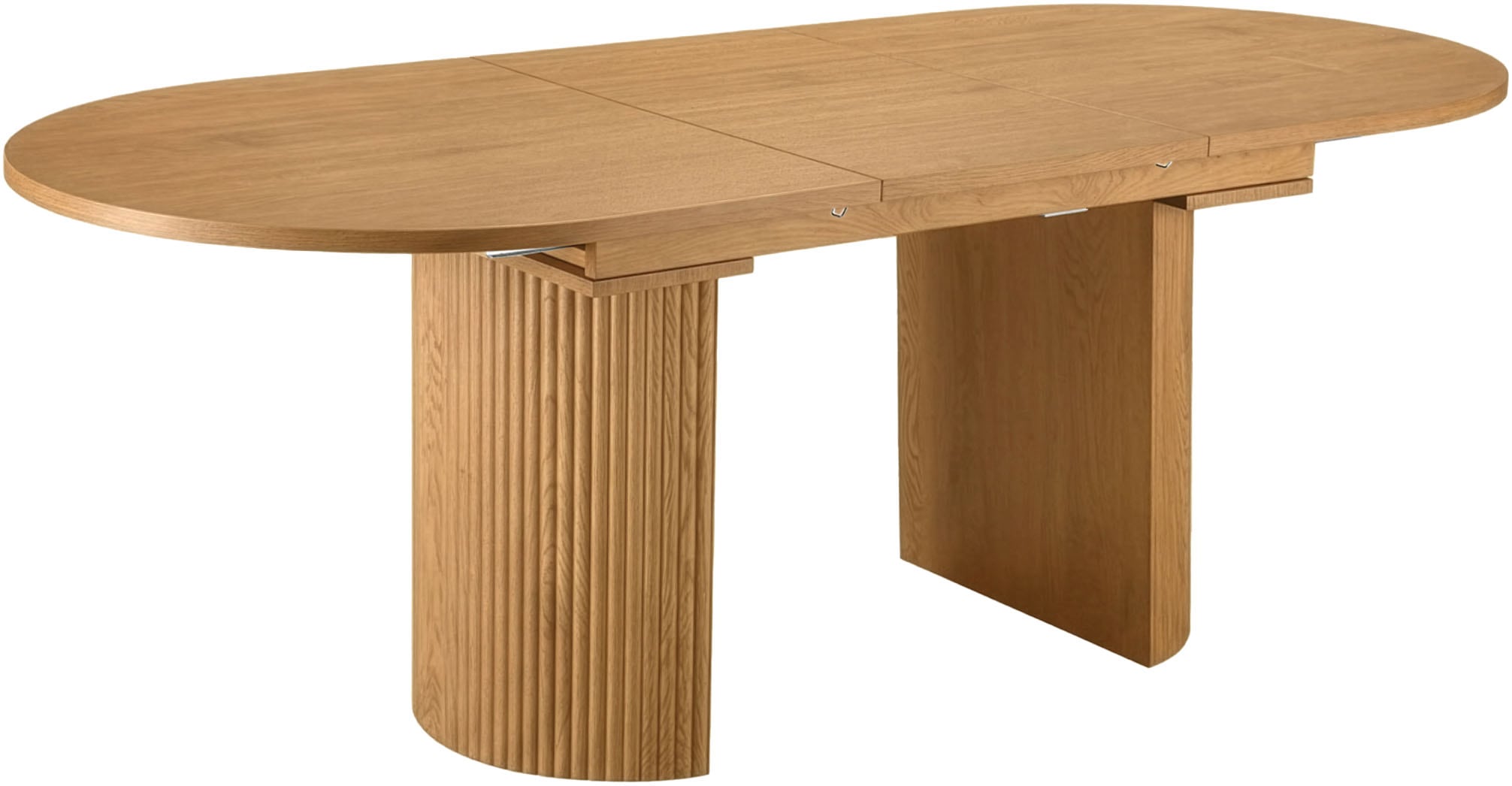 OTTO home Esstisch »Gartempe« ausziehbar 160-210 cm, Synchronauszug, inkl Einlegeplatte, Breite 90cm