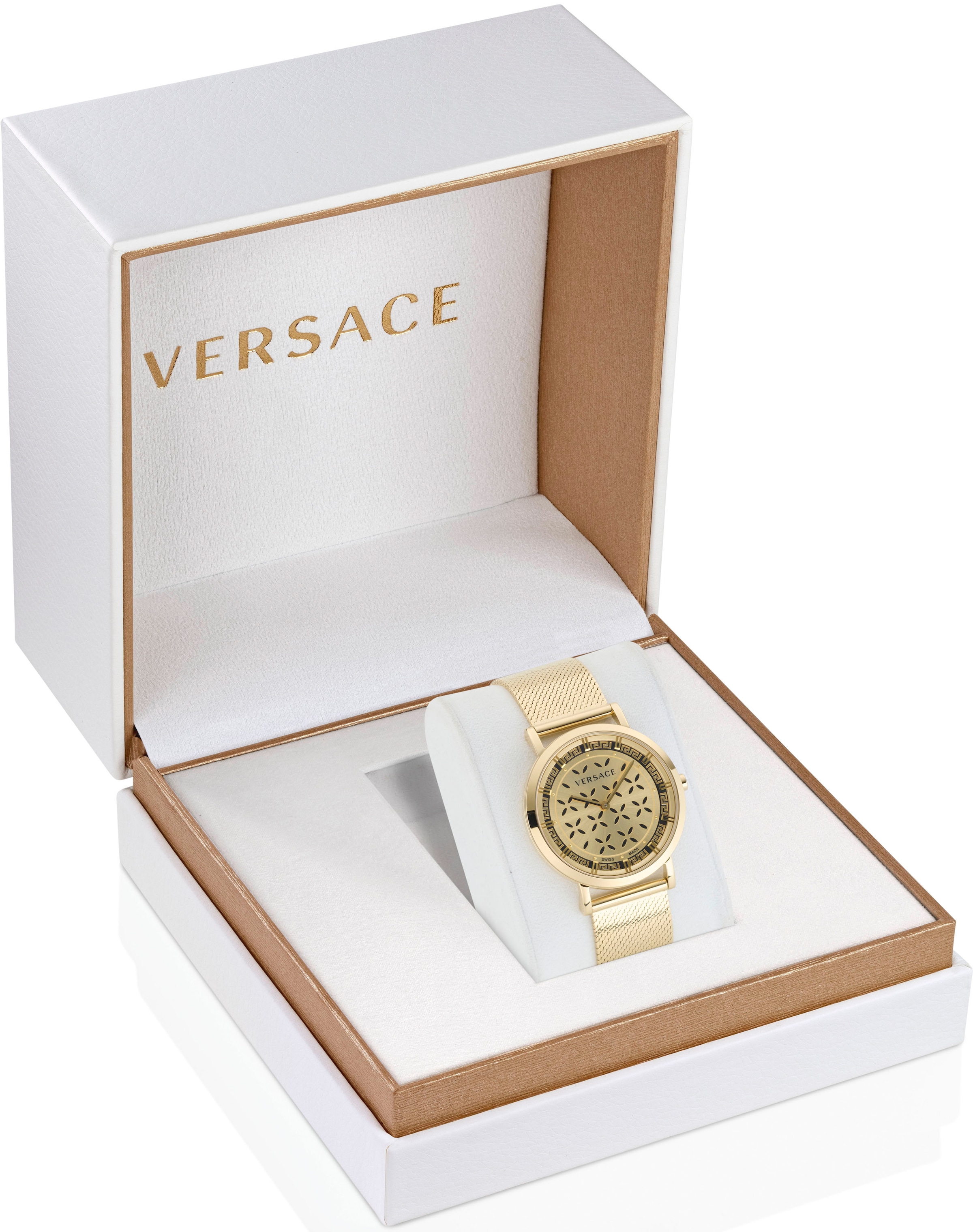 Versace Quarzuhr »NEW GENERATION«, Armbanduhr, Damenuhr, Saphirglas, Swiss Made, analog