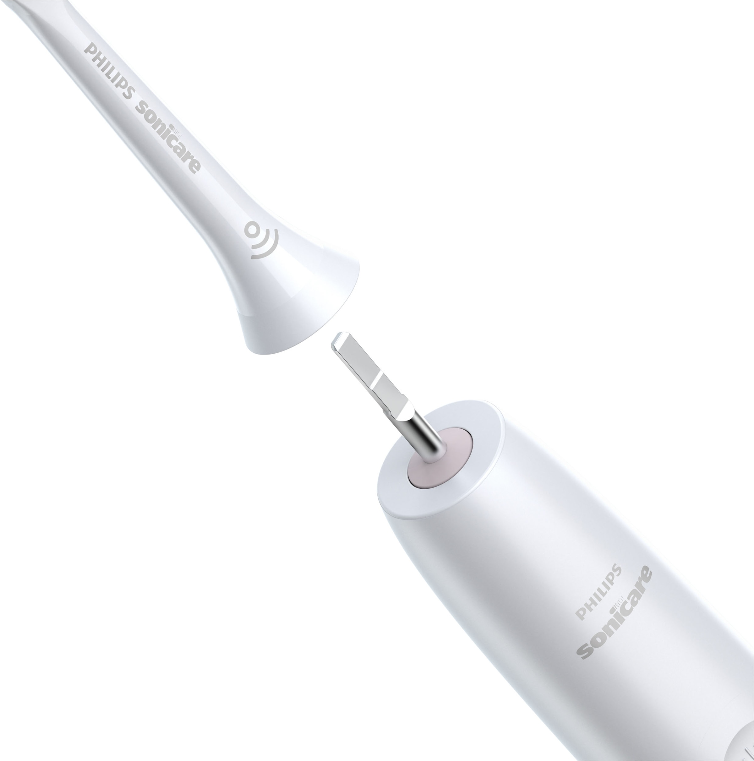 Philips Sonicare Aufsteckbürsten »W2 Optimal White Standard«, mit der Bürstenkopferkennung, Standardgröße