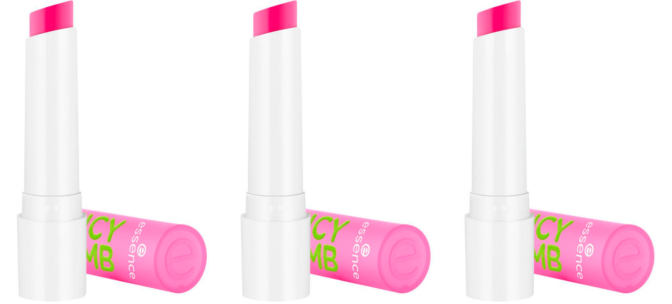 Lippenbalsam »JUICY BOMB glossy butter balm«, (Set, 3 tlg.)