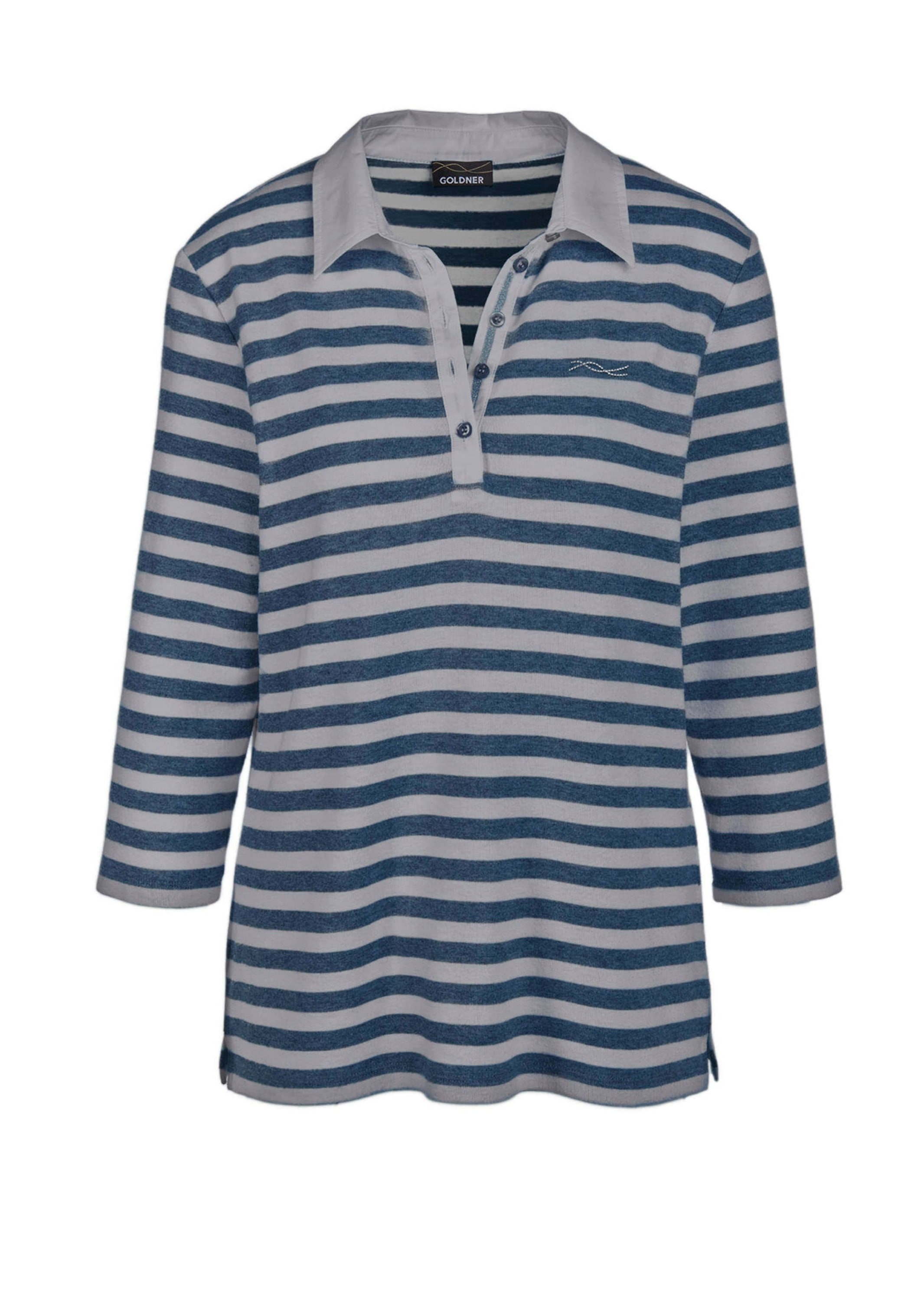 GOLDNER Poloshirt »Poloshirt Hochwertiges Langarmshirt mit Polokragen«