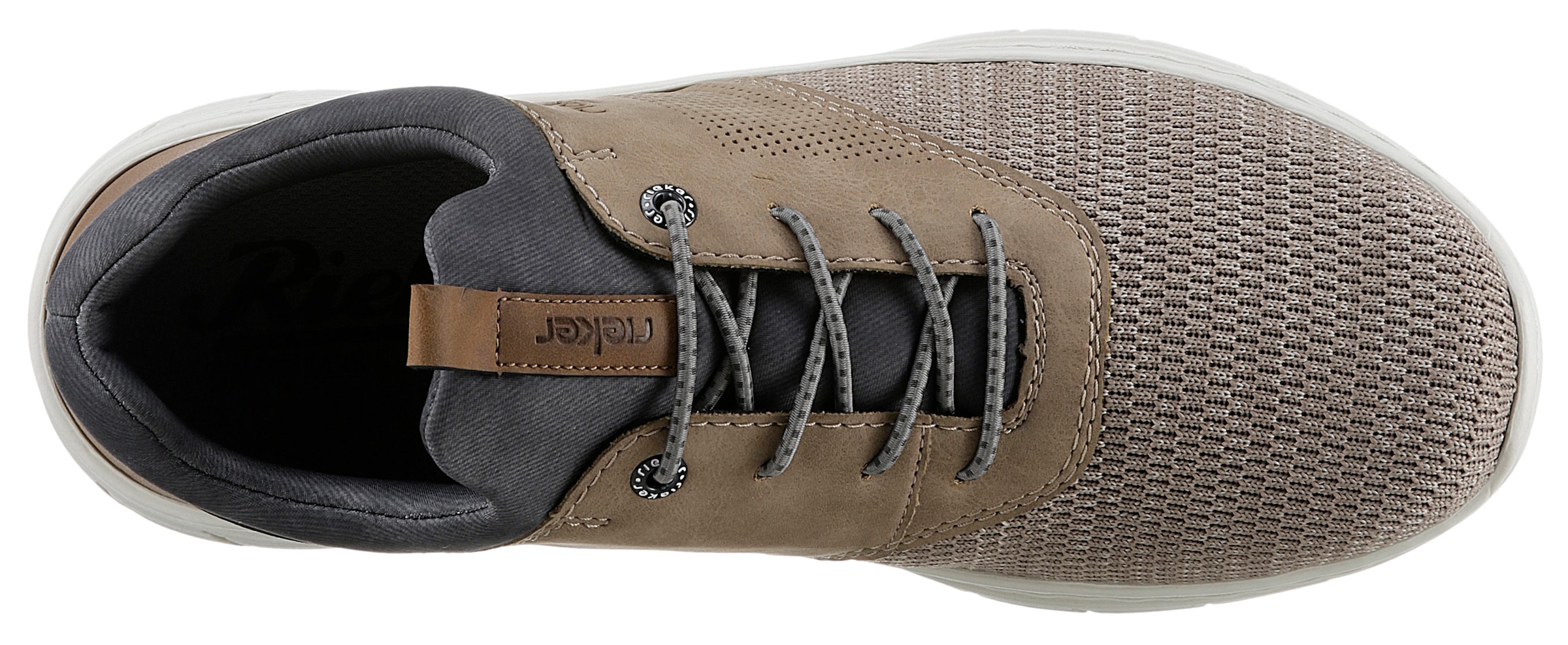 Rieker Slip-On Sneaker, Schlupfschuh, Freizeitschuh, Halbschuh, mit Leichtlaufsohle