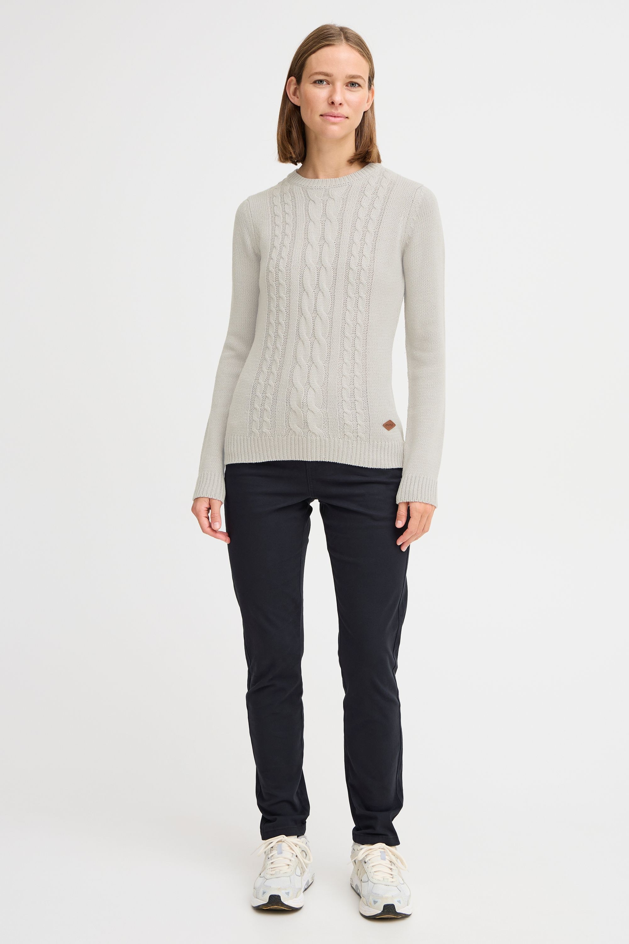 OXMO Strickfleece-Pullover »Strickpullover OXCARRYONE«
