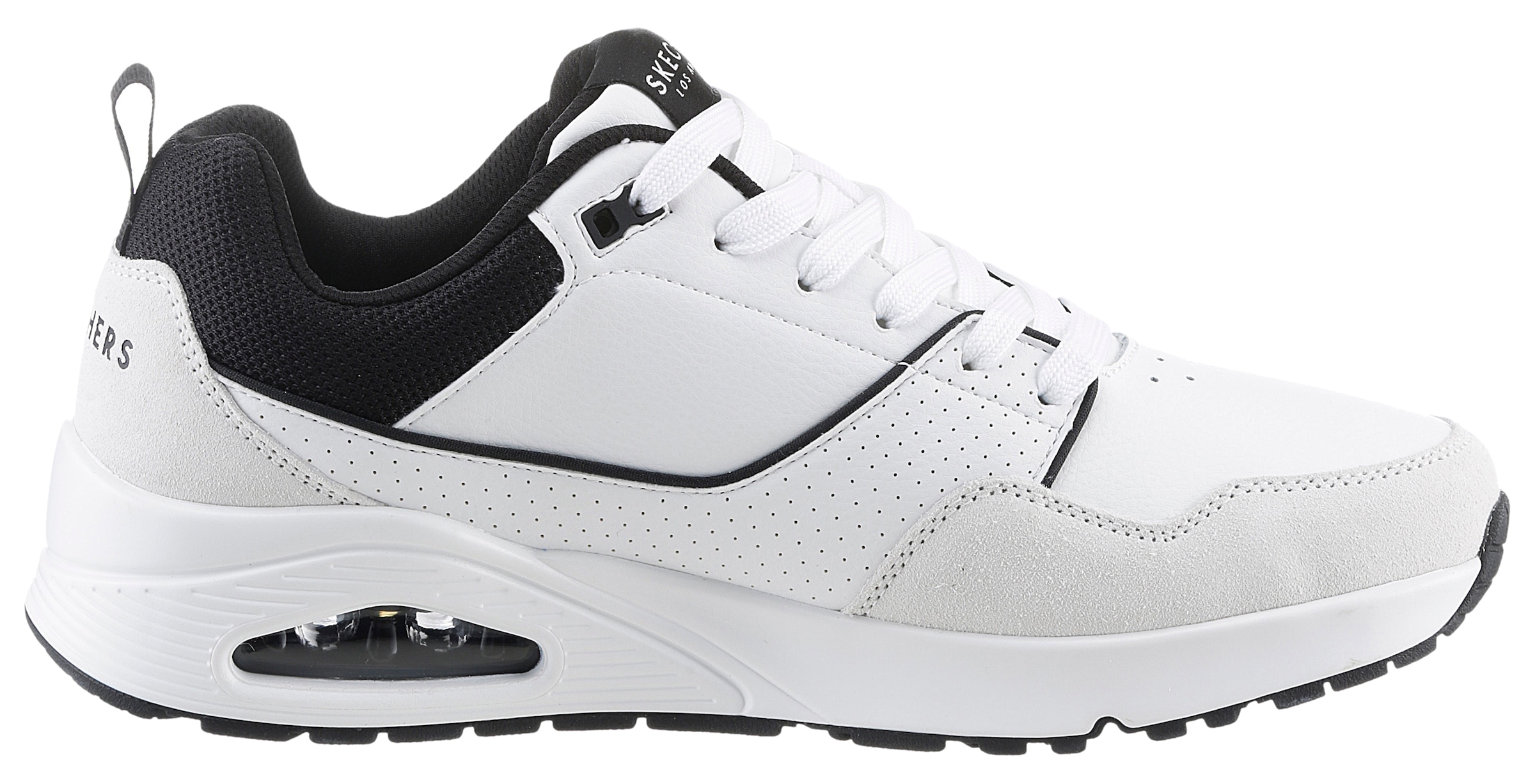 Skechers Sneaker »UNO-RETRO ONE«, Retro Sneaker, Schnürschuh mit Skech-Air Luftkissensohle