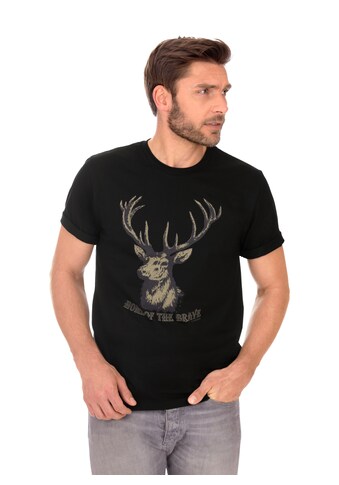 Trigema T-Shirt »TRIGEMA T-Shirt mit Hirschmotiv« kaufen
