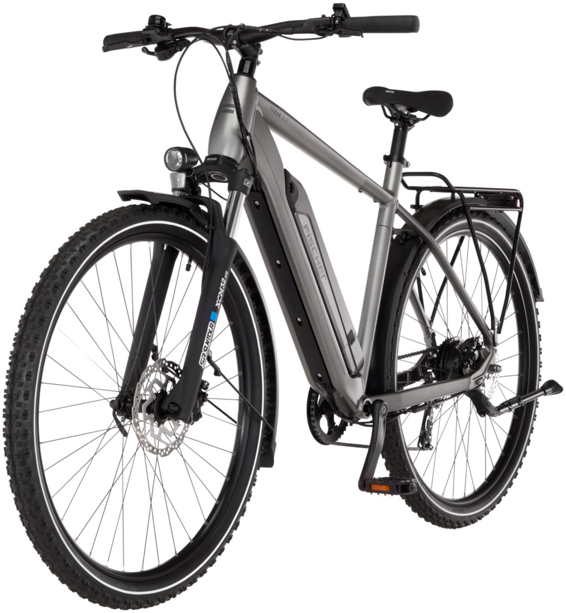 FISCHER Fahrrad »TERRA 2.2 688 55 ACTIVE« 8 Gang Shimano ACERA Schaltwerk Heckmotor mit Akku-Ladegerät | mit Werkzeug,  Pedelec, Elektrofahrrad für Damen und Herren