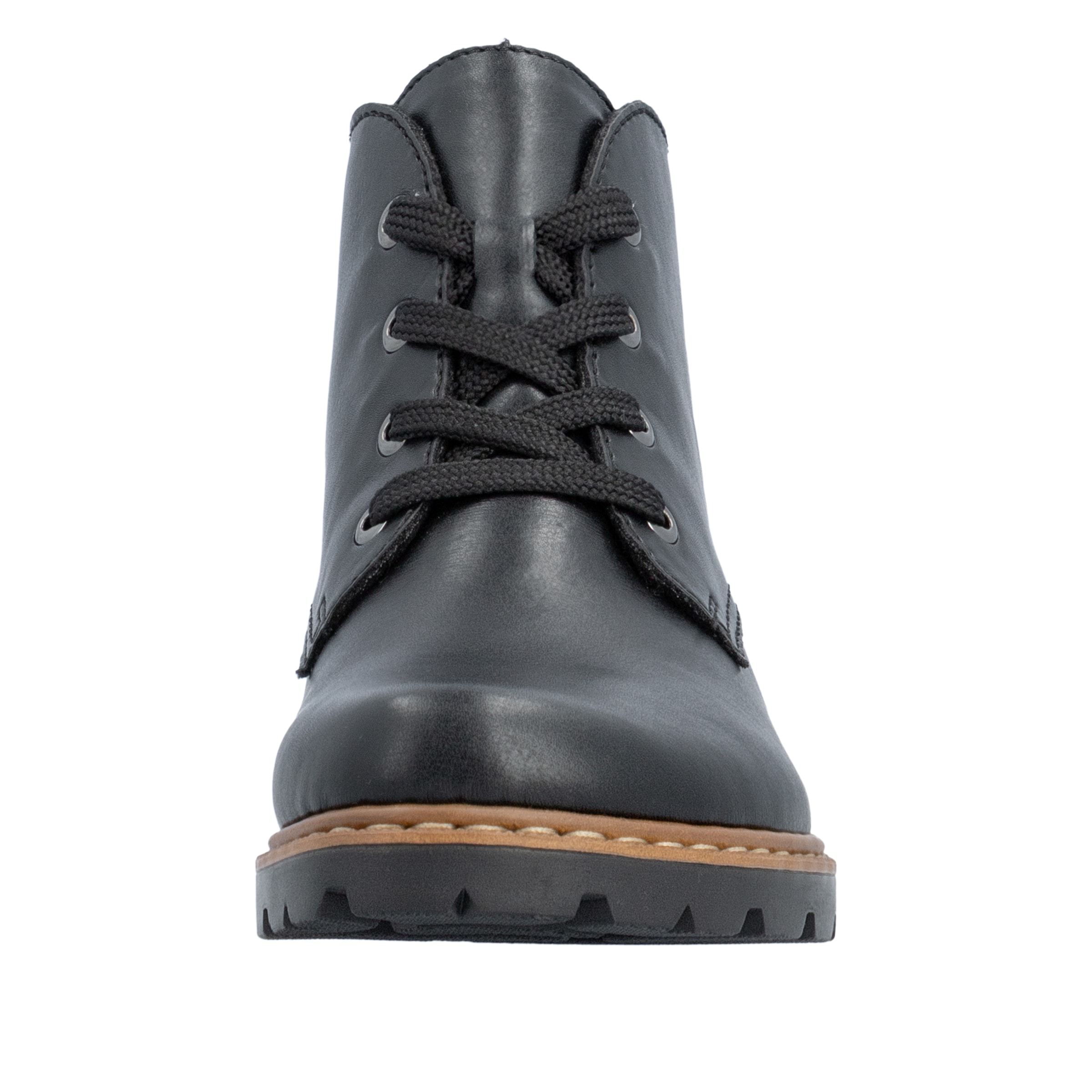 Rieker Schnürstiefelette  Schnürboots, Ankleboots mit Blockabsatz