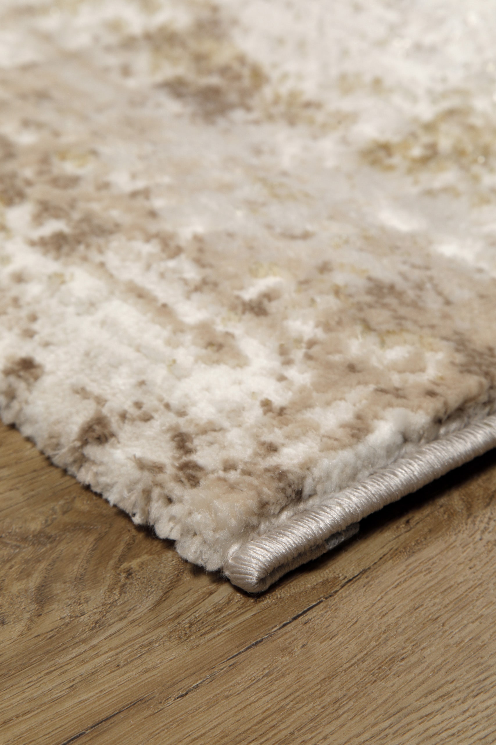 OTTO home Teppich »Aeliana«, rechteckig, 12 mm Höhe, weicher Kurzflor, Hoch Tief, Skandi, Vintage, Wohnzimmer, Schlafzimmer