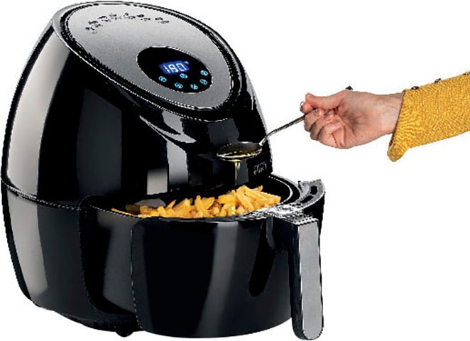 Ariete Heißluftfritteuse »4618R Airy Fryer XXL rot«, 1800 W, 7 voreingestellte Programme, Temperatur von 80° C bis 200° C