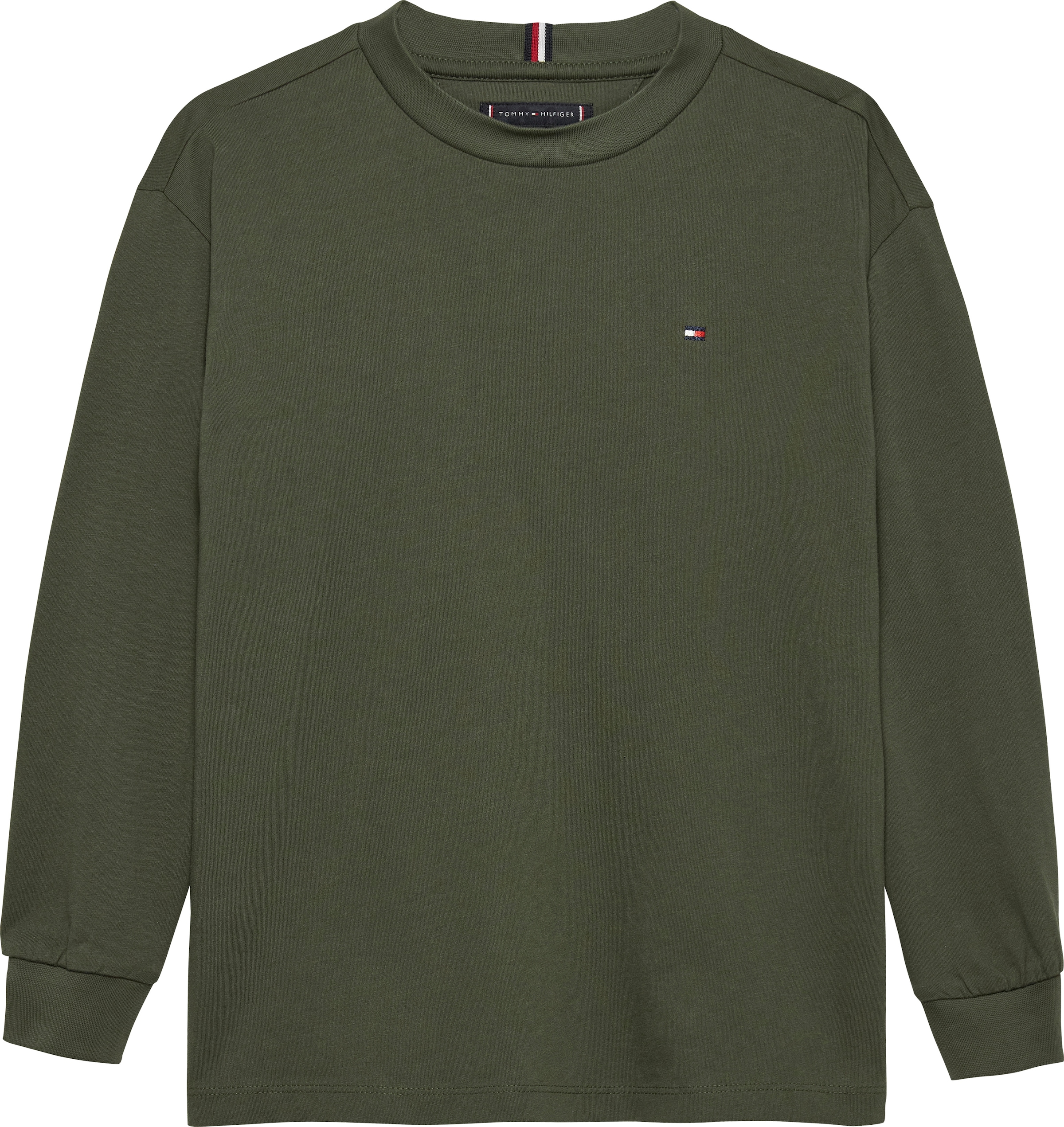 Tommy Hilfiger Langarmshirt »ESSENTIAL T-SHIRT LS« für Kinder bis 16 Jahre, Markenlogo