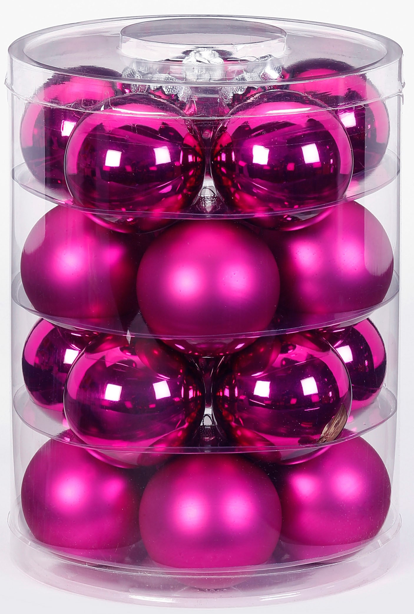 MAGIC by 32 Ø kaufen Weihnachtsdeko, Inge bequem Ø online Purple, cm und St.), 6 8 Christbaumkugeln Glas, hochwertige aus »Paradise (Set, cm Weihnachtsbaumkugel Christbaumschmuck«