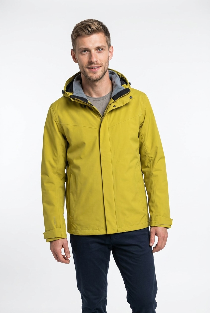 Schöffel 3-in-1-Funktionsjacke »3in1 Jacket Style Okere MNS« 2 Stk. tlg. wasserdicht, winddicht, atmungsaktiv, mit Reißverschluss