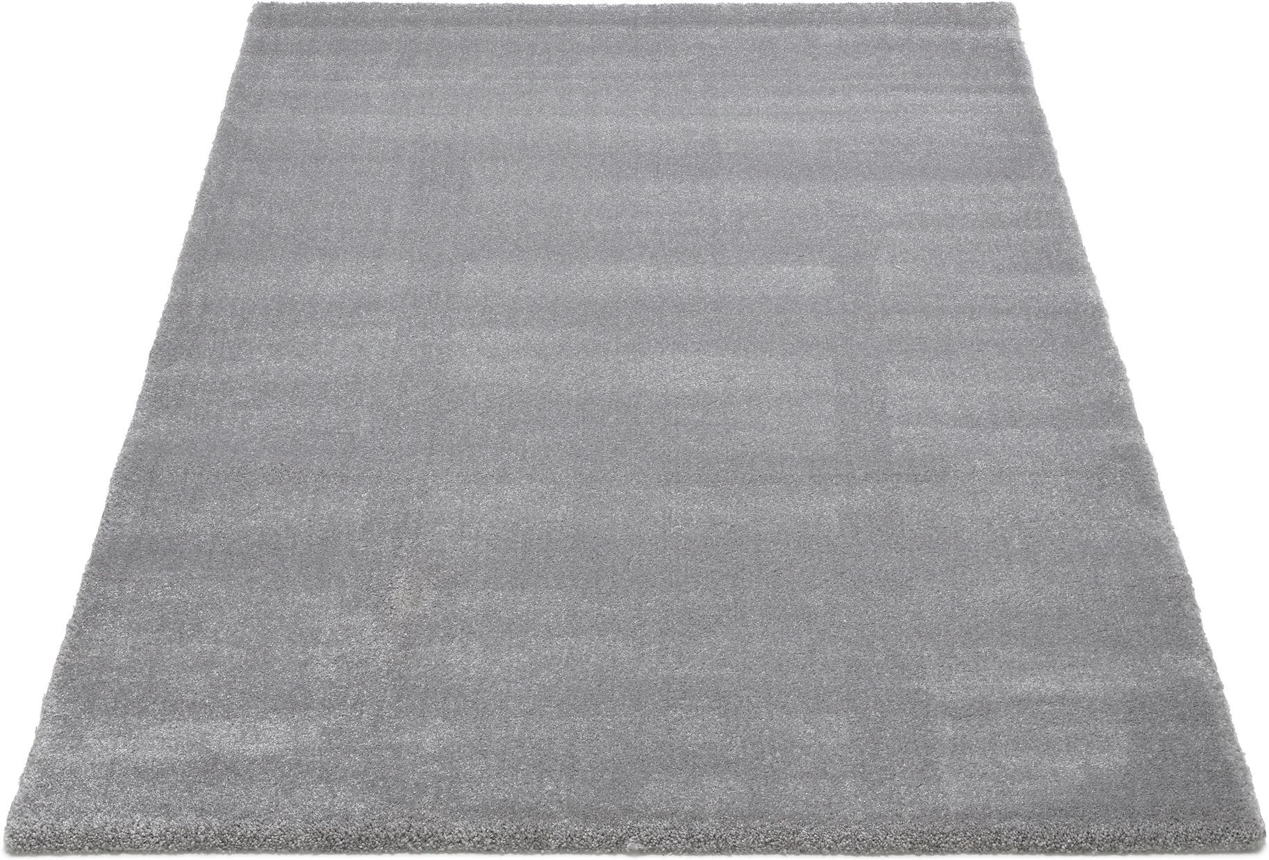 OCI DIE TEPPICHMARKE »KOMFORT , auch als Läufer und in Rund« rechteckig 20 mm Höhe Uni - Hochflor, Langflor, Shaggy, maschinengewebt, robust