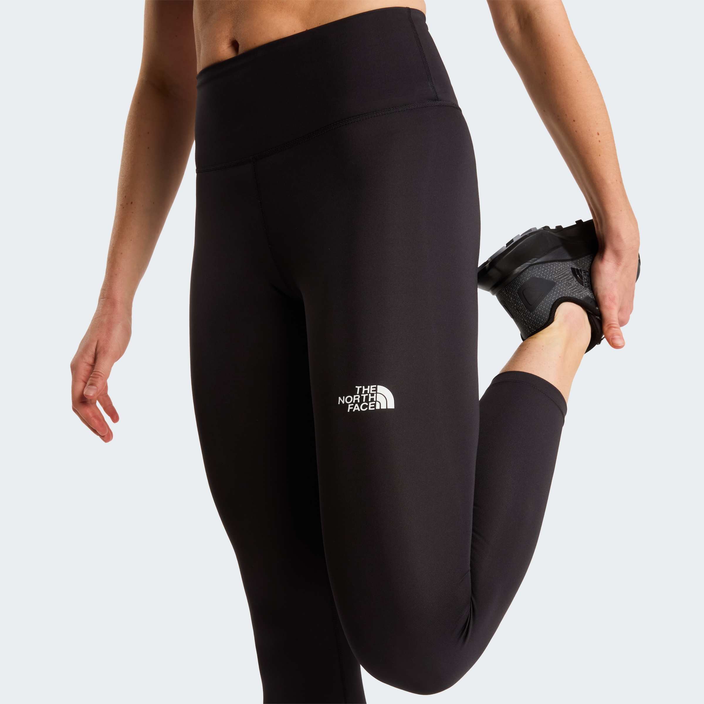 The North Face Funktionstights »W FLEX 25IN TIGHT«  mit FlashDry™ Technologie, konturierter Mesh-Bund, sportlicher Stil